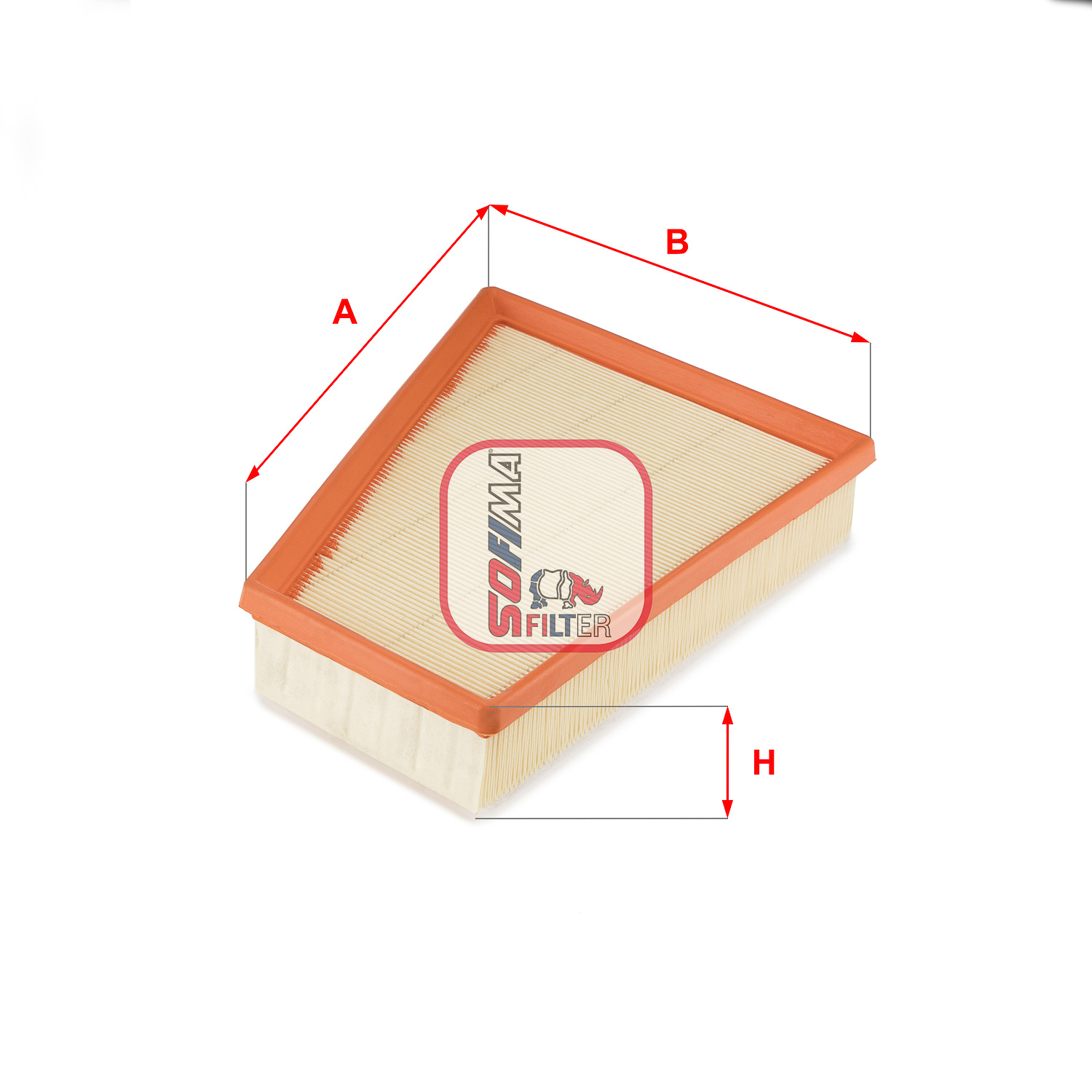 Luchtfilter Sofima S 3663 A