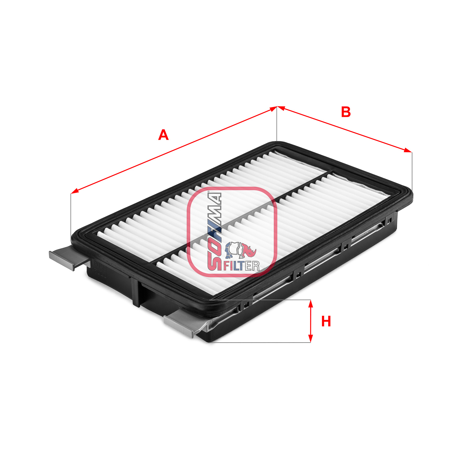 Luchtfilter Sofima S 3710 A