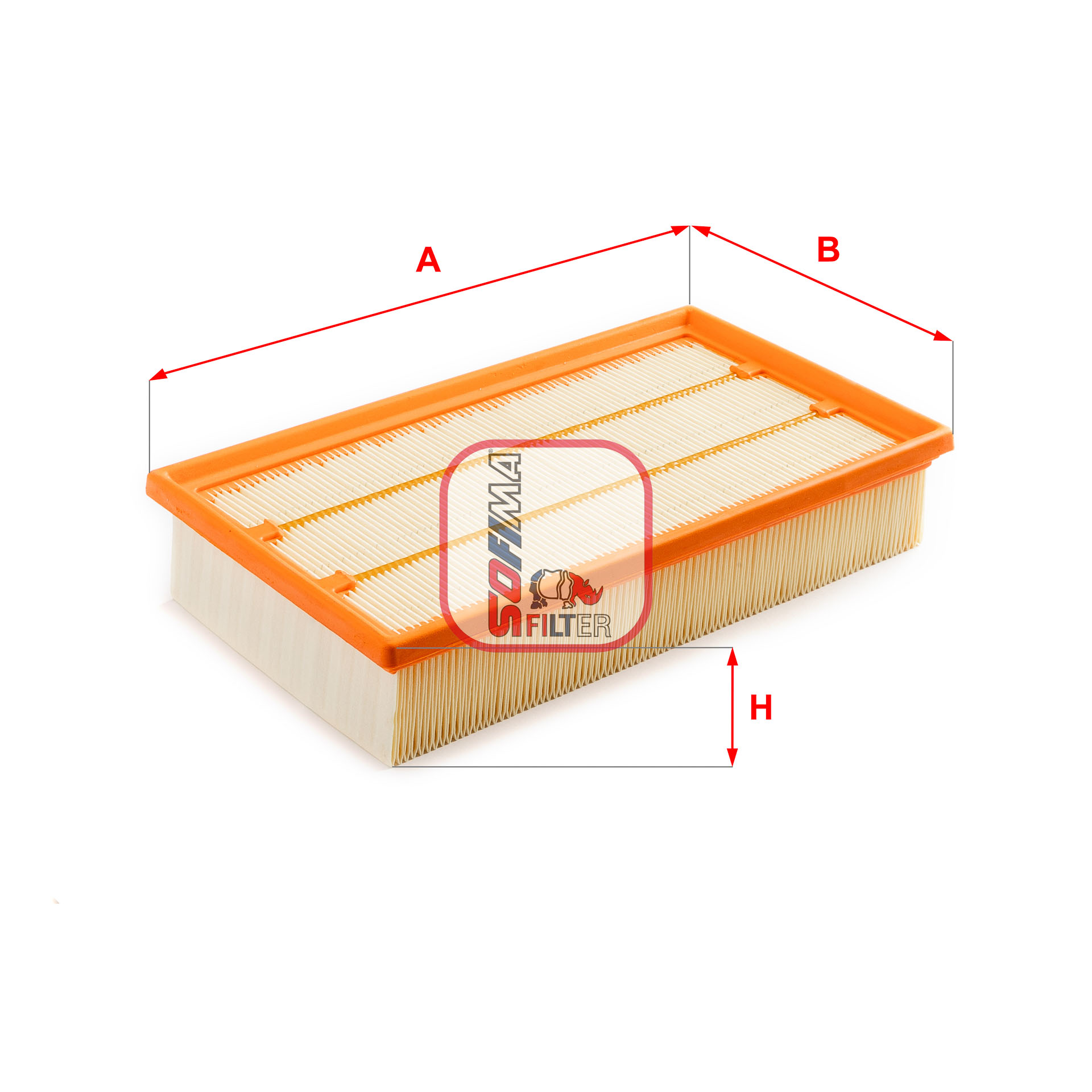 Luchtfilter Sofima S 3A33 A
