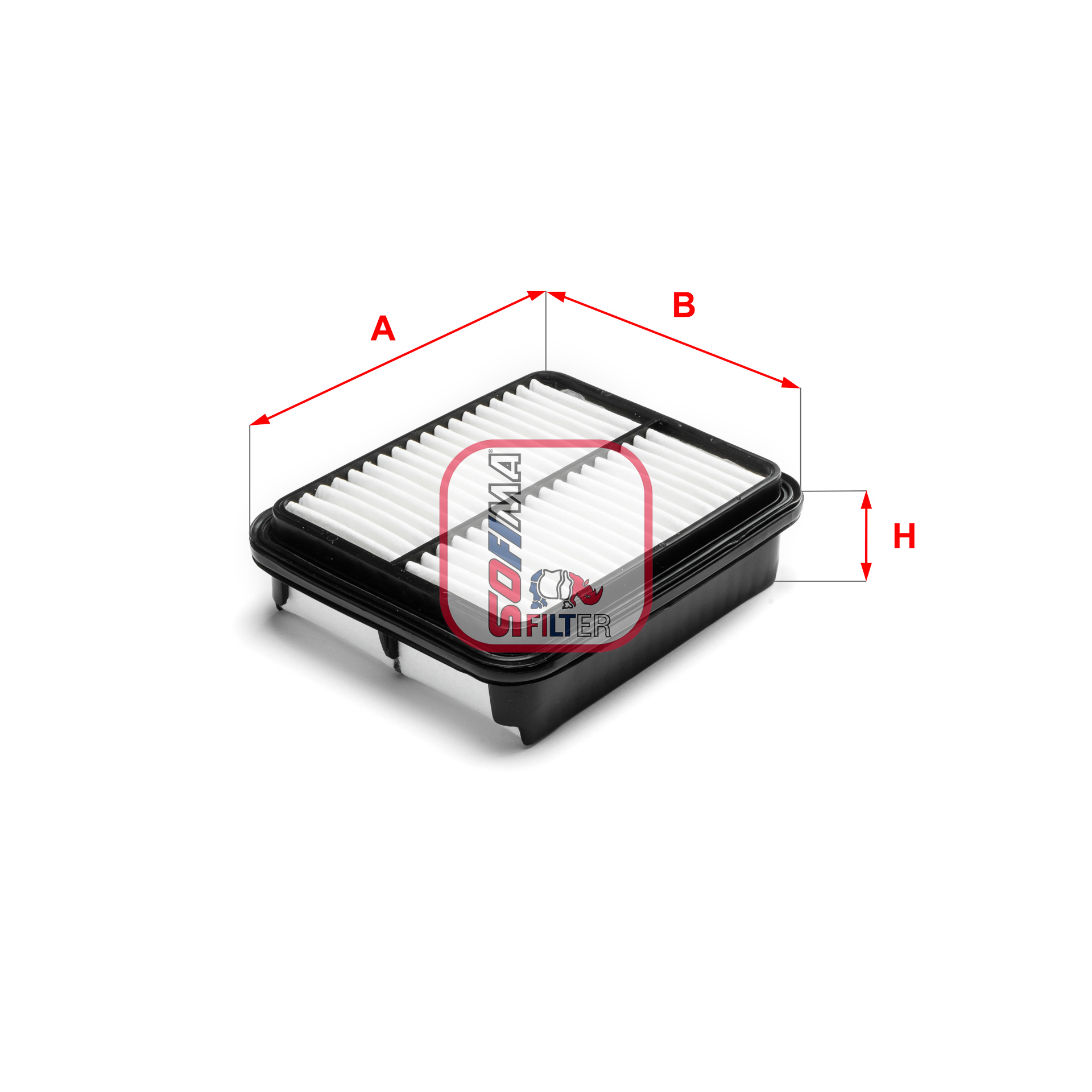 Luchtfilter Sofima S 3A50 A