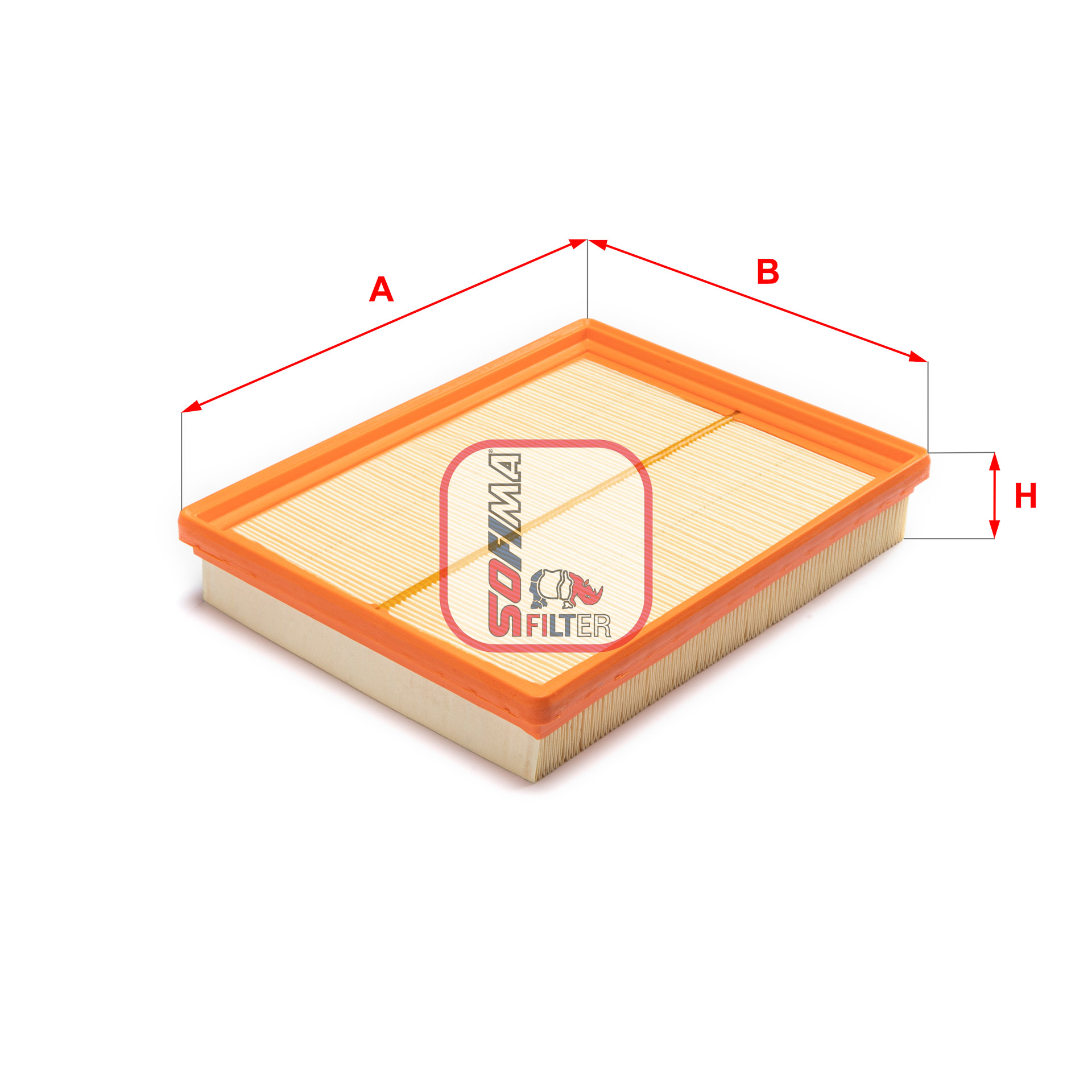 Luchtfilter Sofima S 3A64 A