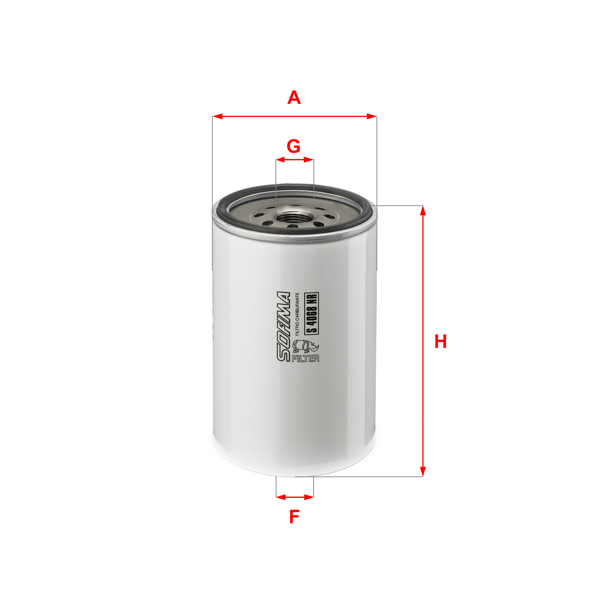 Brandstoffilter Sofima S 4068 NR