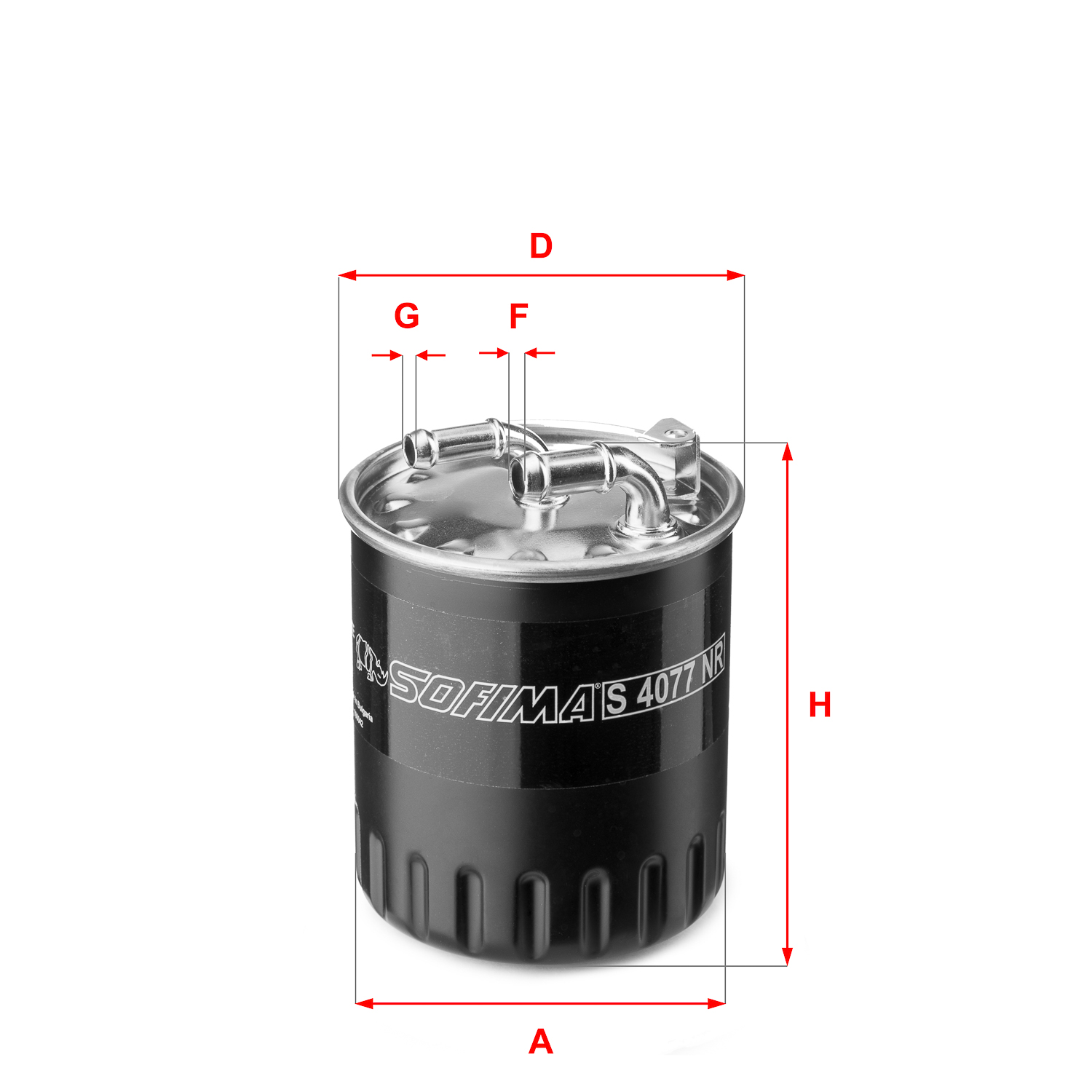 Brandstoffilter Sofima S 4077 NR