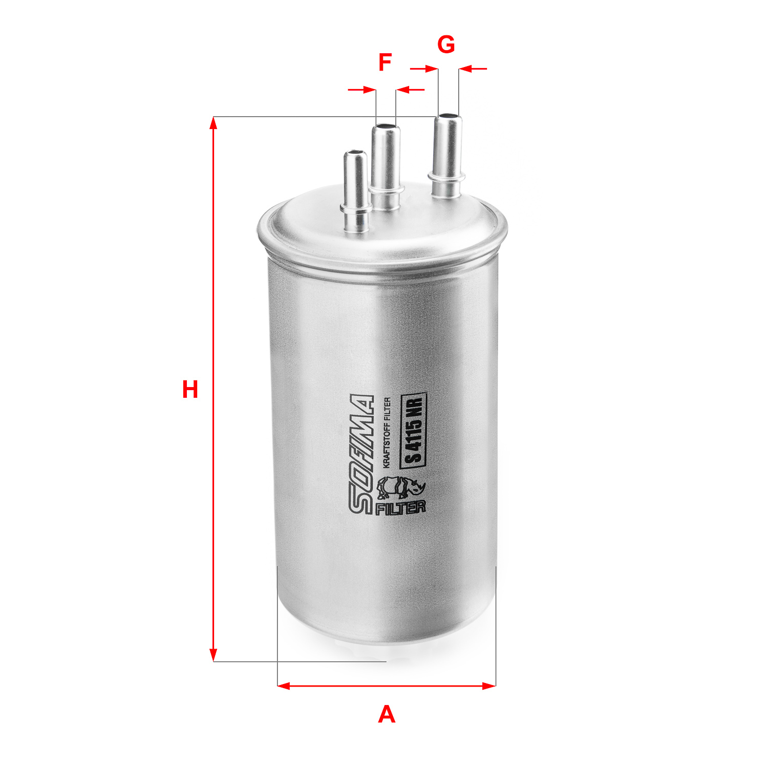 Brandstoffilter Sofima S 4115 NR