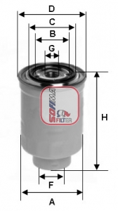 Brandstoffilter Sofima S 4398 NR