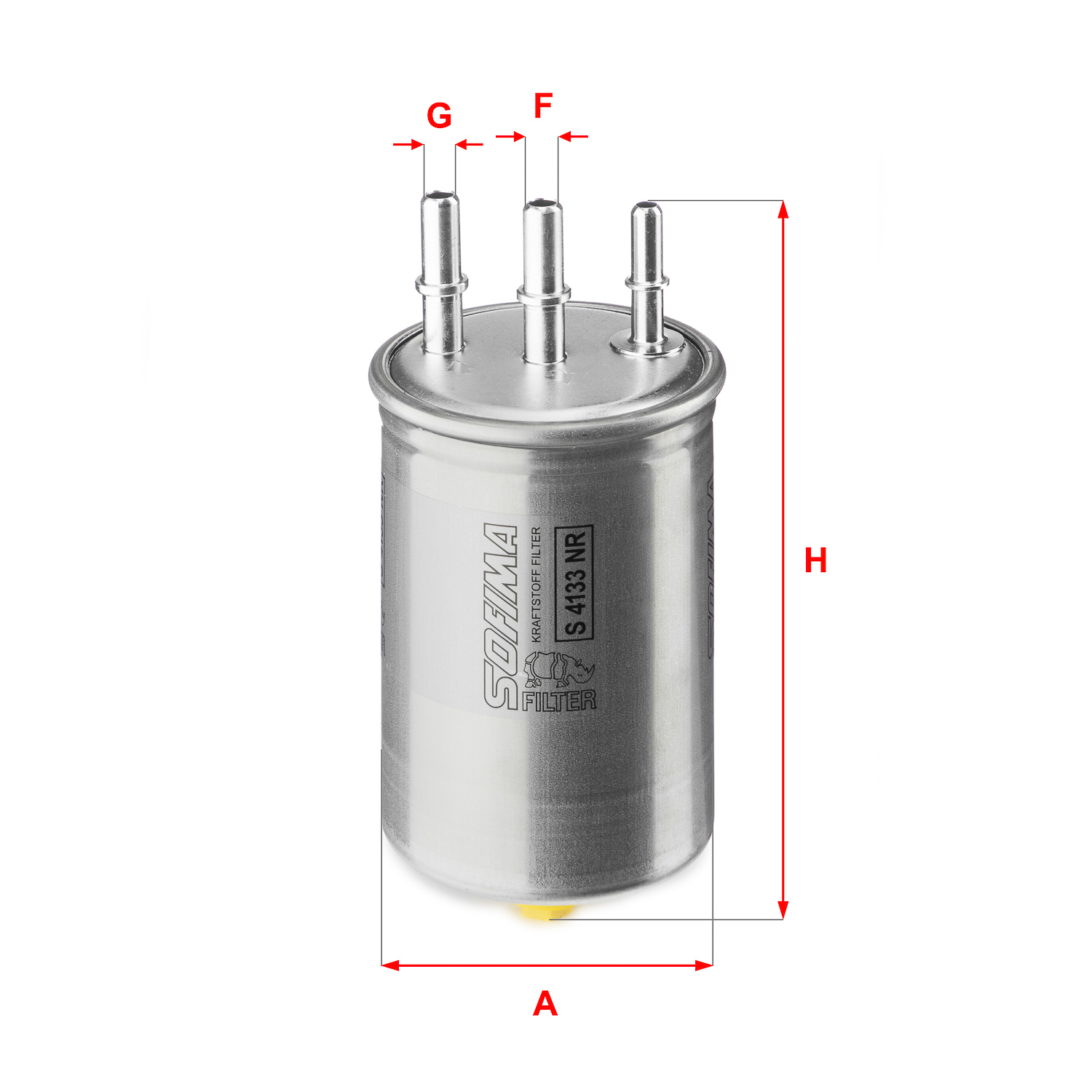 Brandstoffilter Sofima S 4133 NR