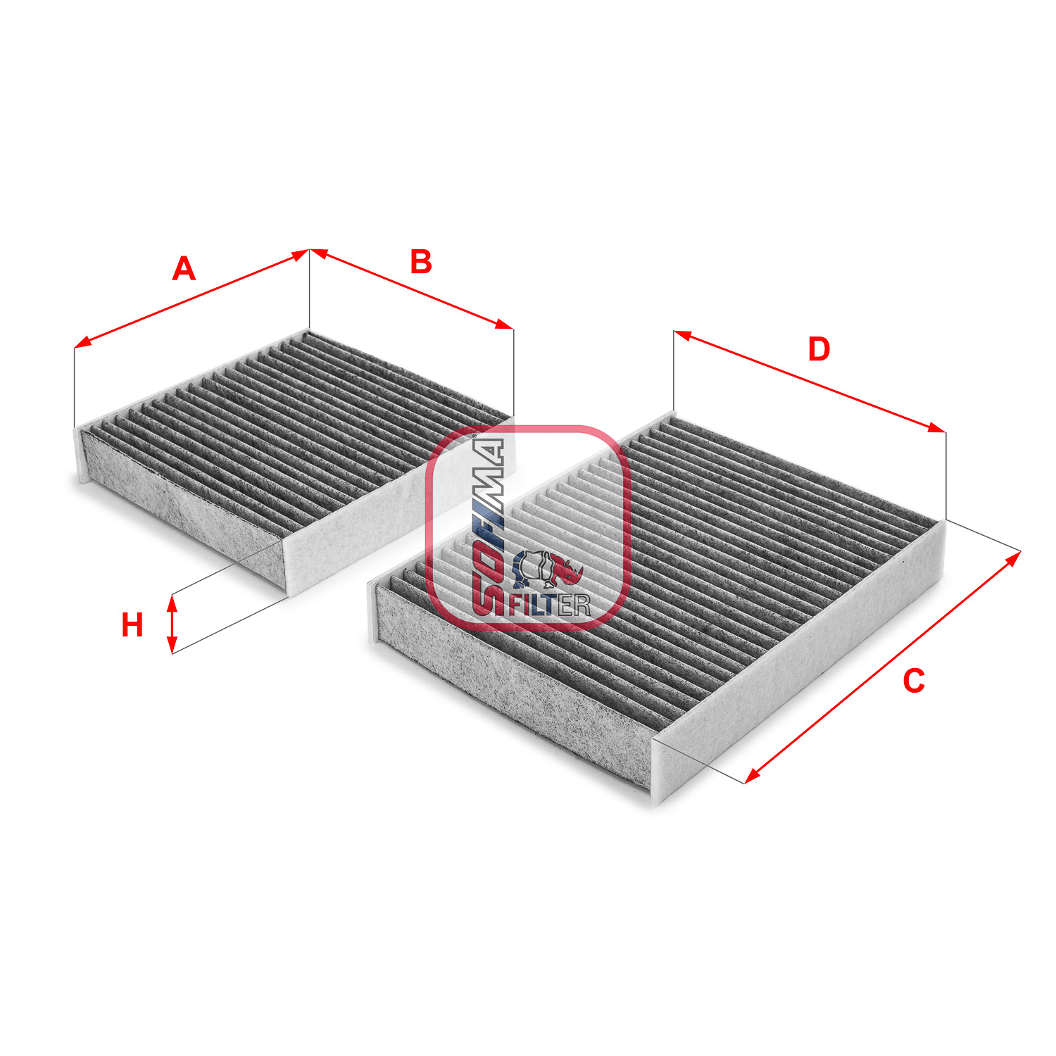 Interieurfilter Sofima S 4164 CA