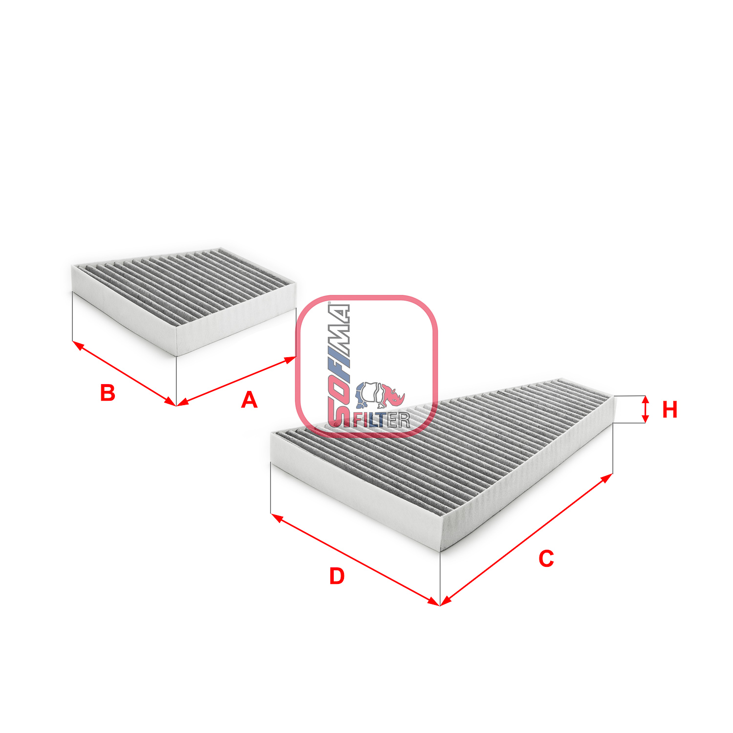 Interieurfilter Sofima S 4302 CA