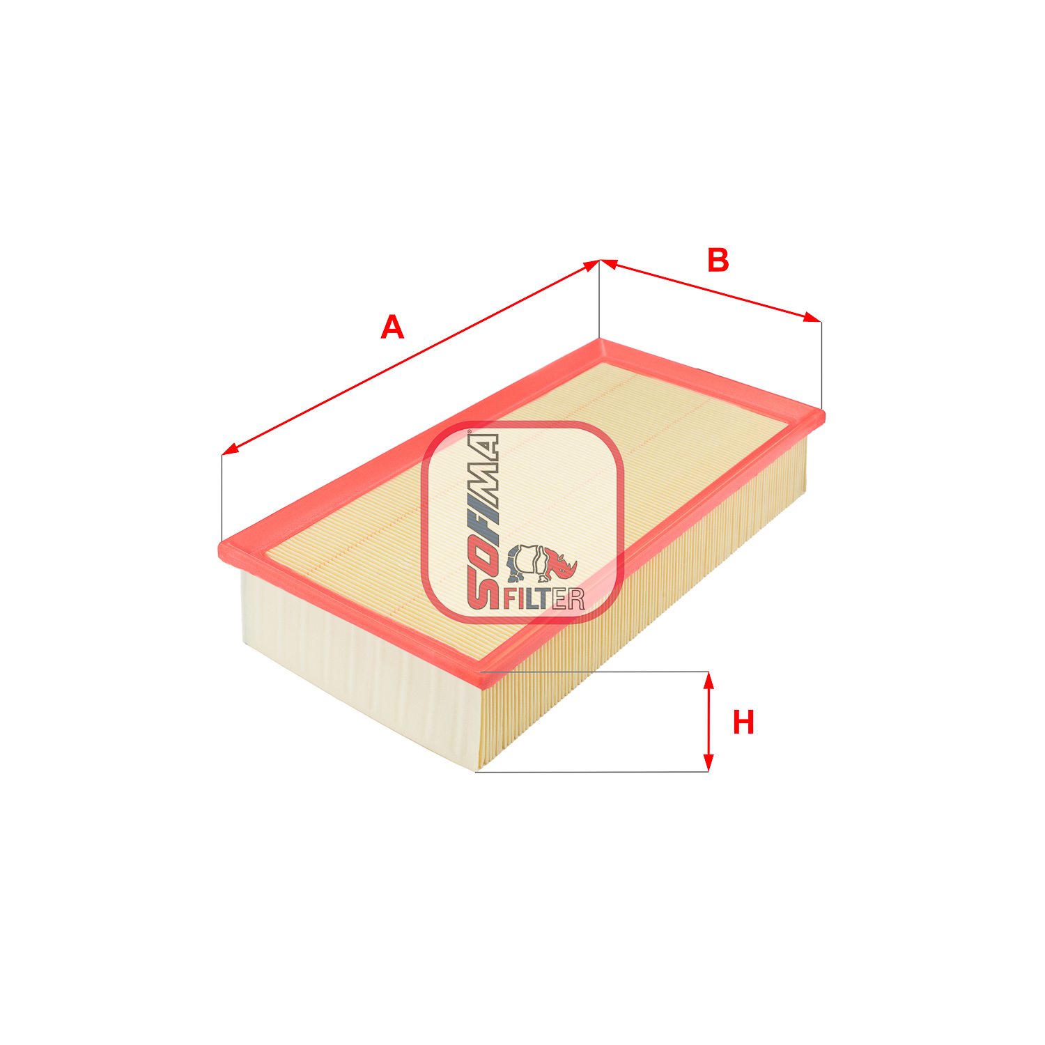 Luchtfilter Sofima S 4320 A