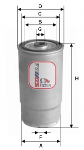 Brandstoffilter Sofima S 4379 NR