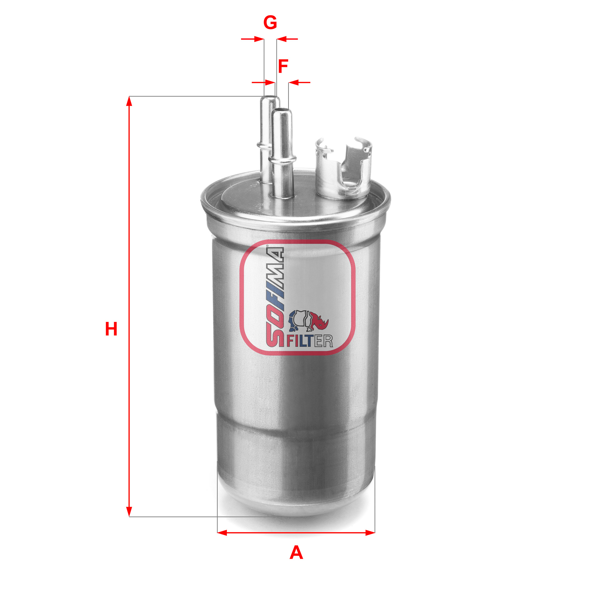 Brandstoffilter Sofima S 4433 NR