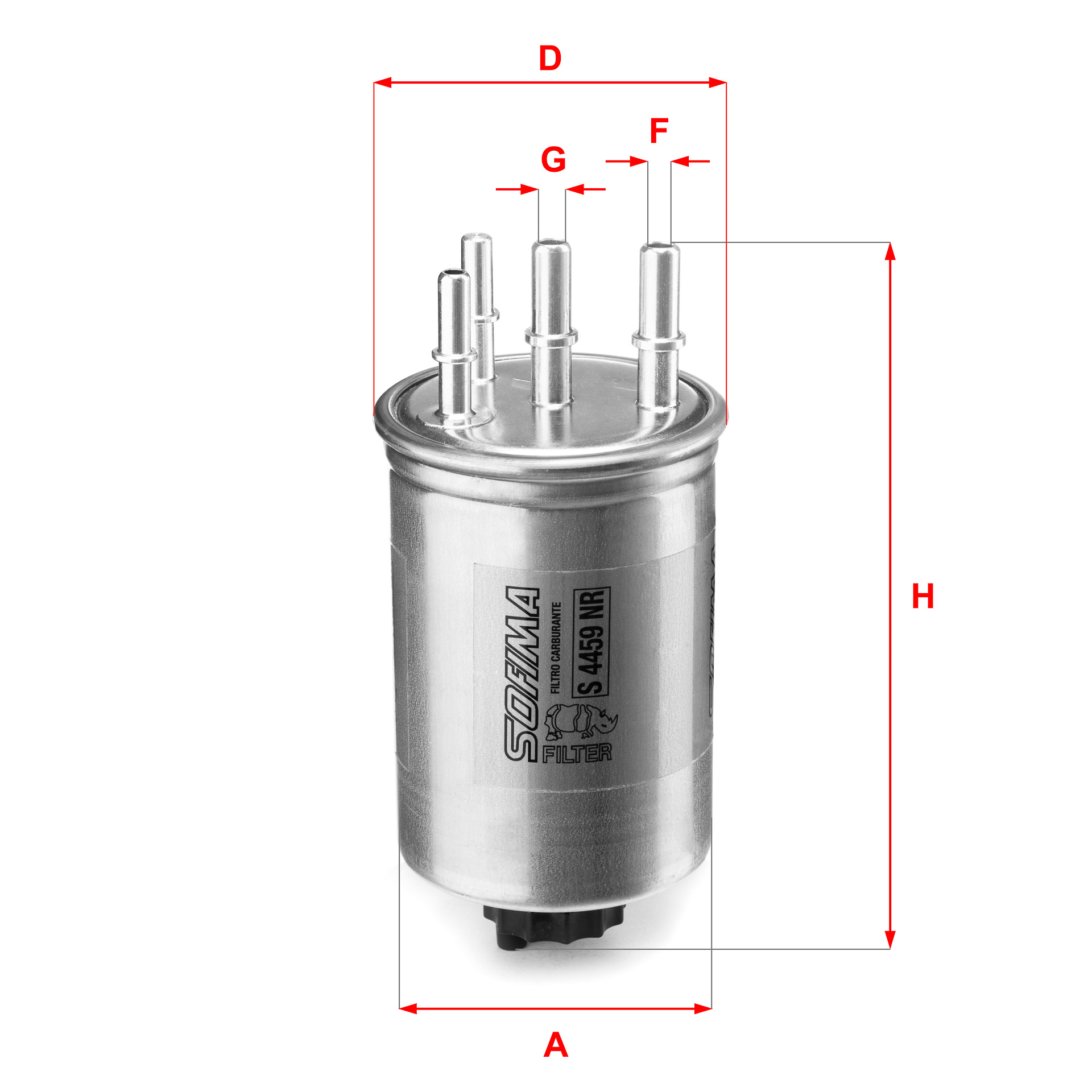 Brandstoffilter Sofima S 4459 NR