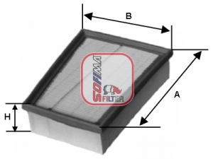 Luchtfilter Sofima S 5040 A