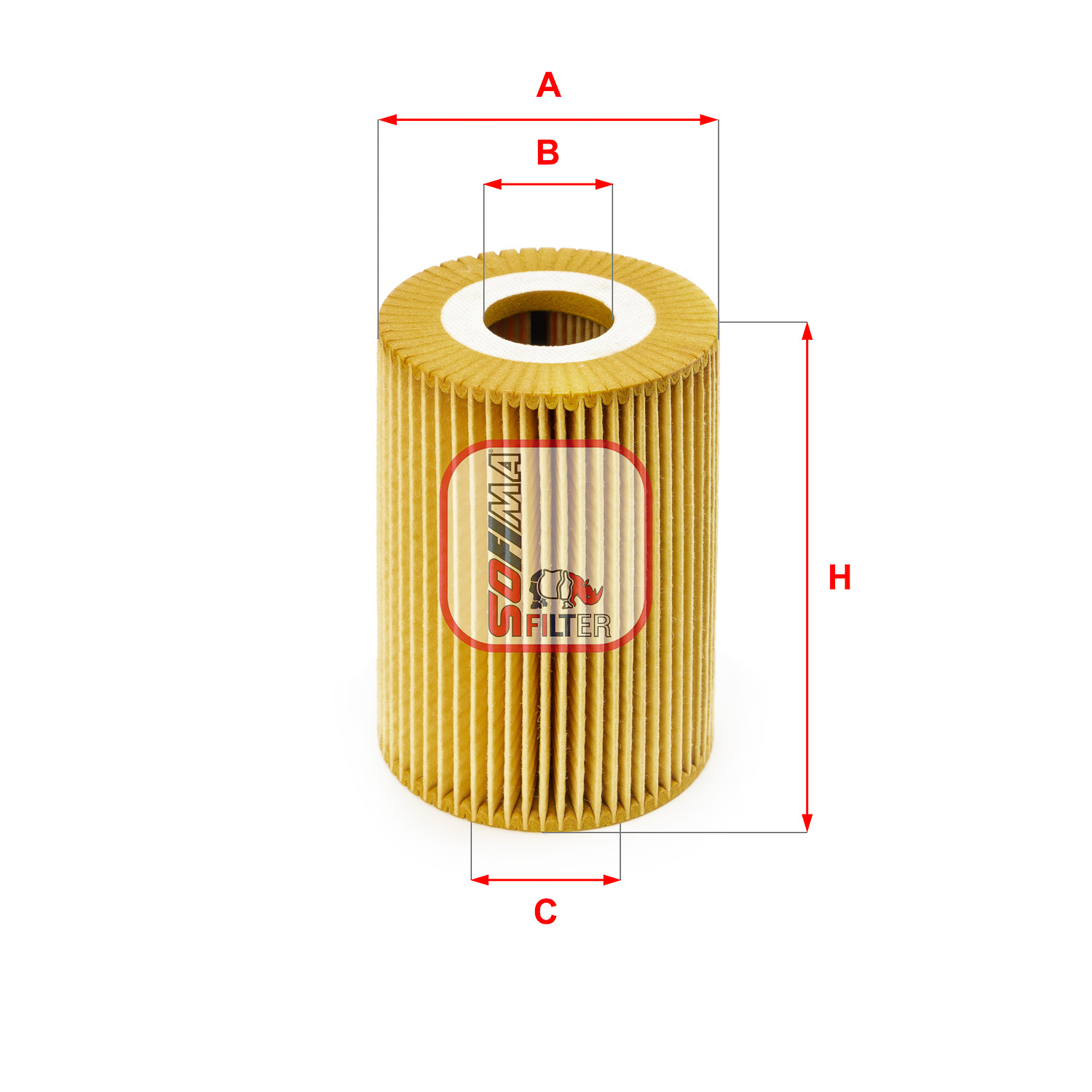 Oliefilter Sofima S 5026 PE