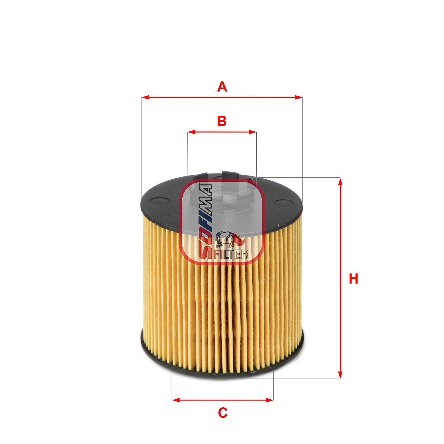 Oliefilter Sofima S 5047 PE