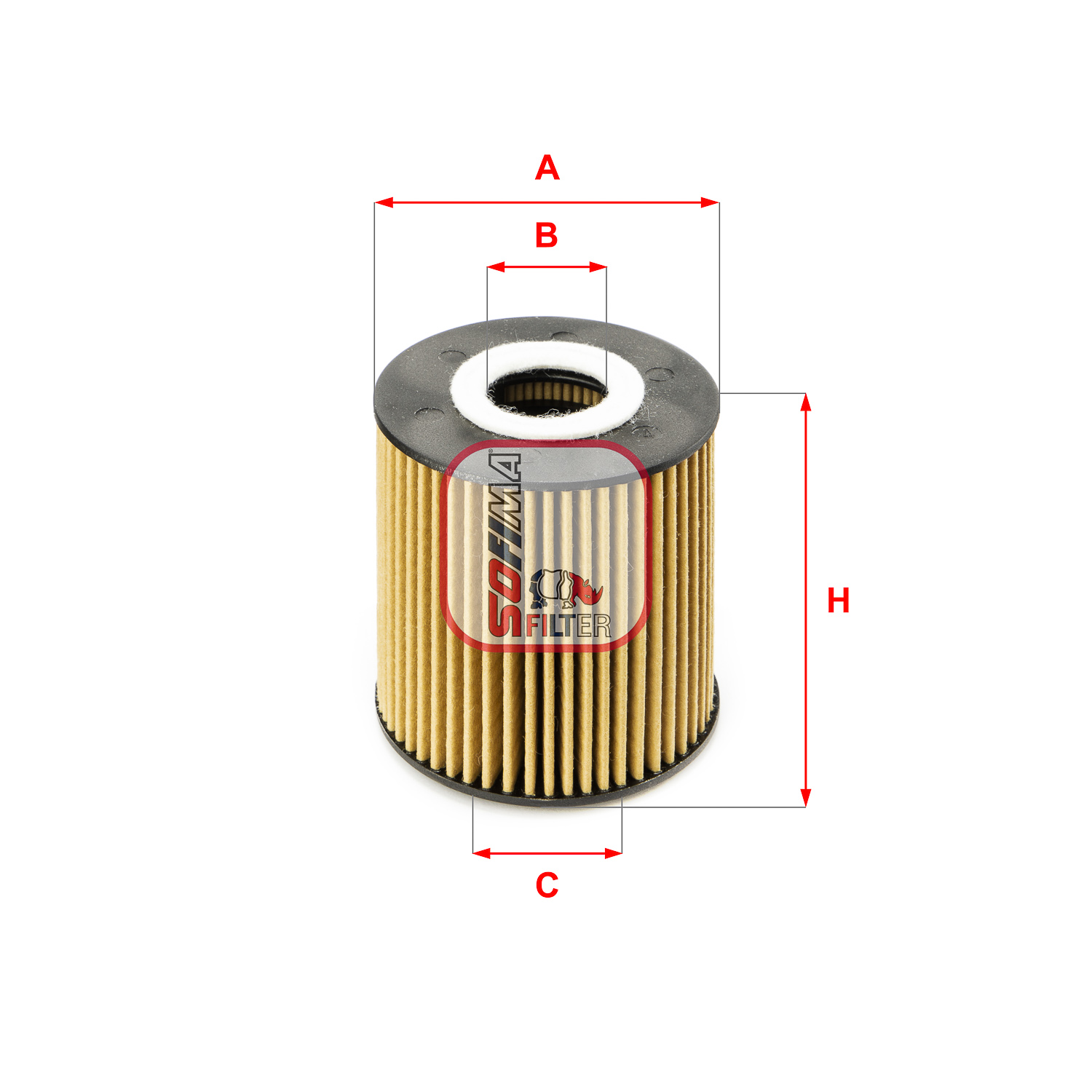 Oliefilter Sofima S 5052 PE