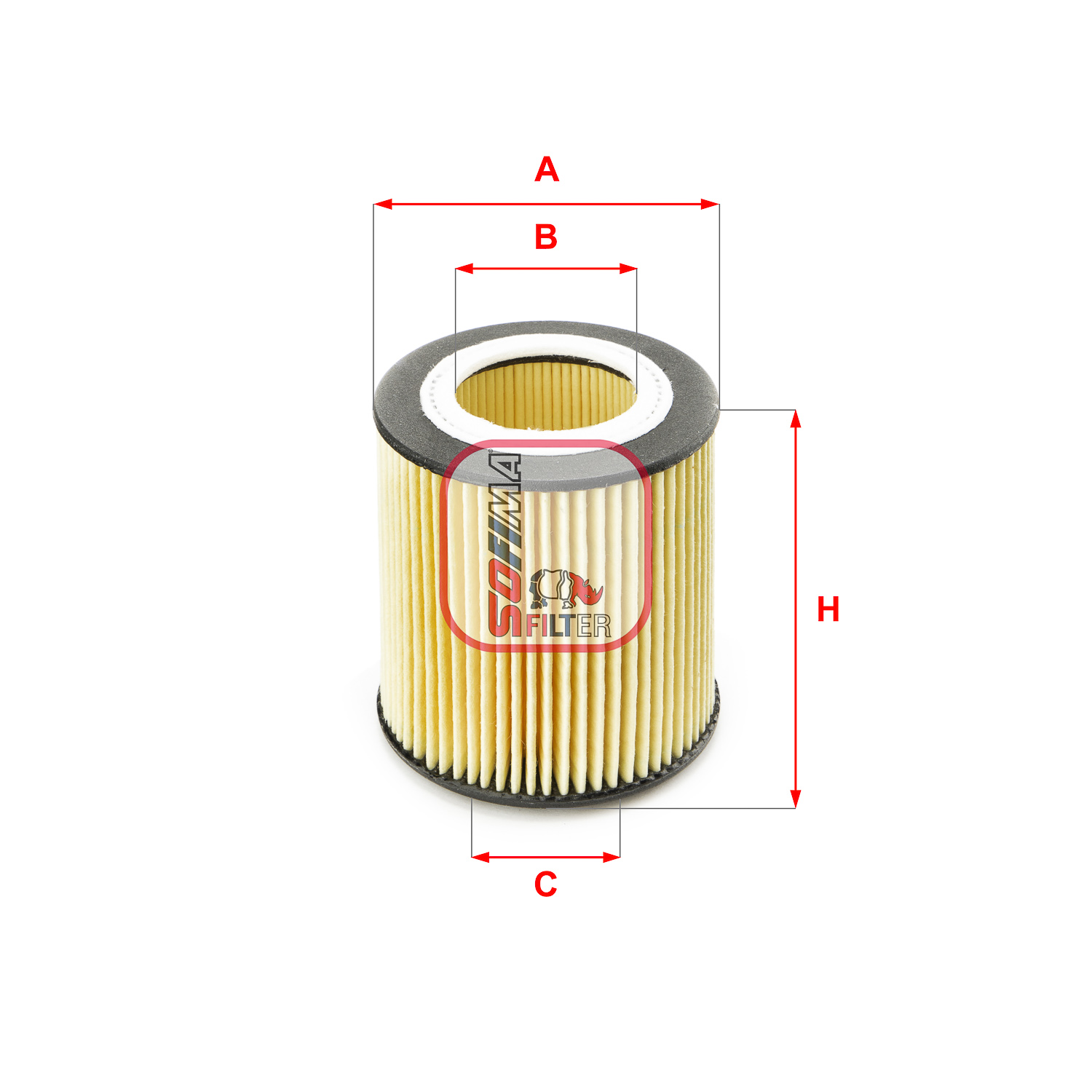 Oliefilter Sofima S 5058 PE