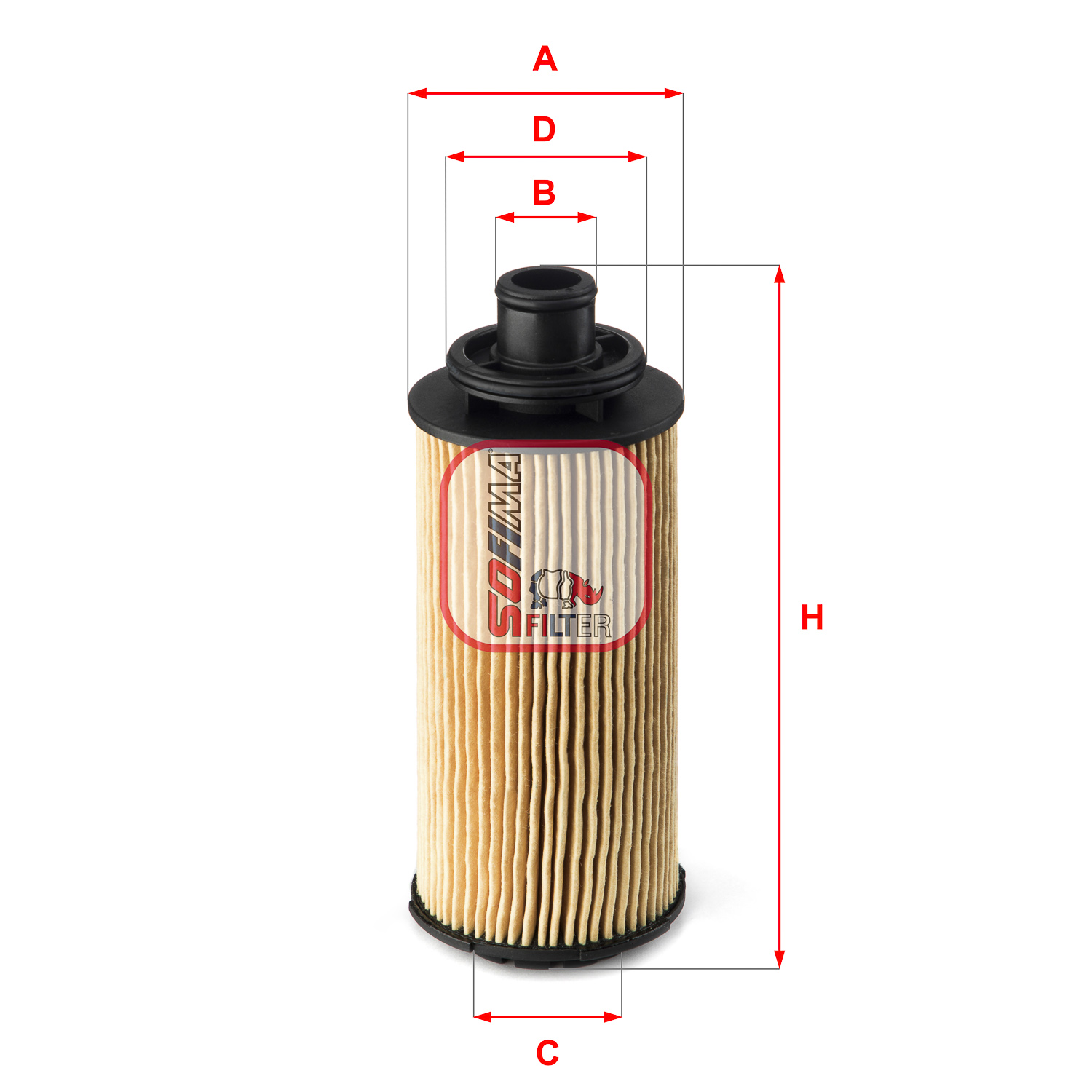 Filter/oliezeef automaatbak Sofima S 5127 PE