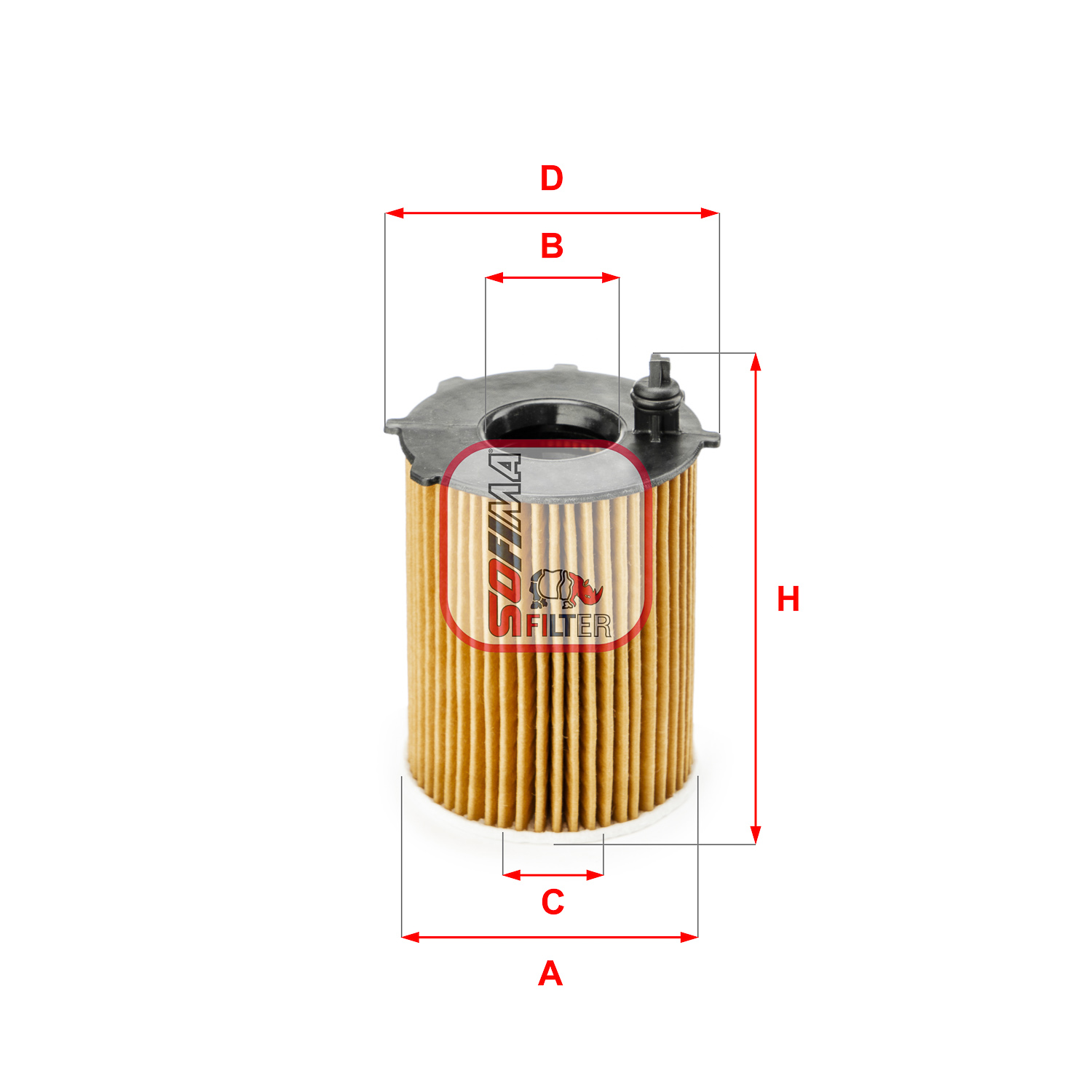 Oliefilter Sofima S 5187 PE