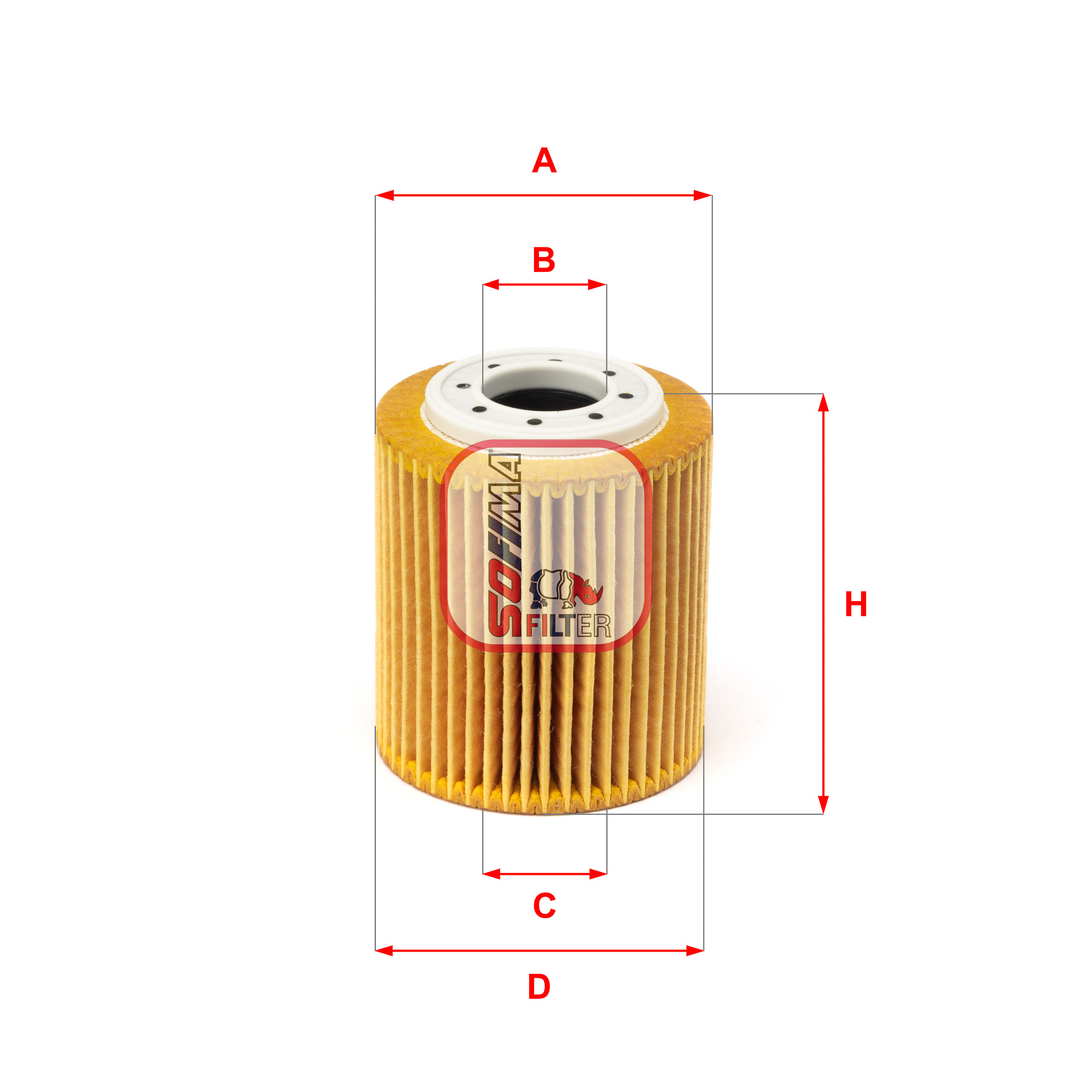 Oliefilter Sofima S 5216 PE