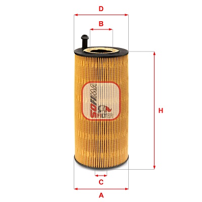 Filter/oliezeef automaatbak Sofima S 5237 PE