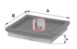 Luchtfilter Sofima S 3592 A