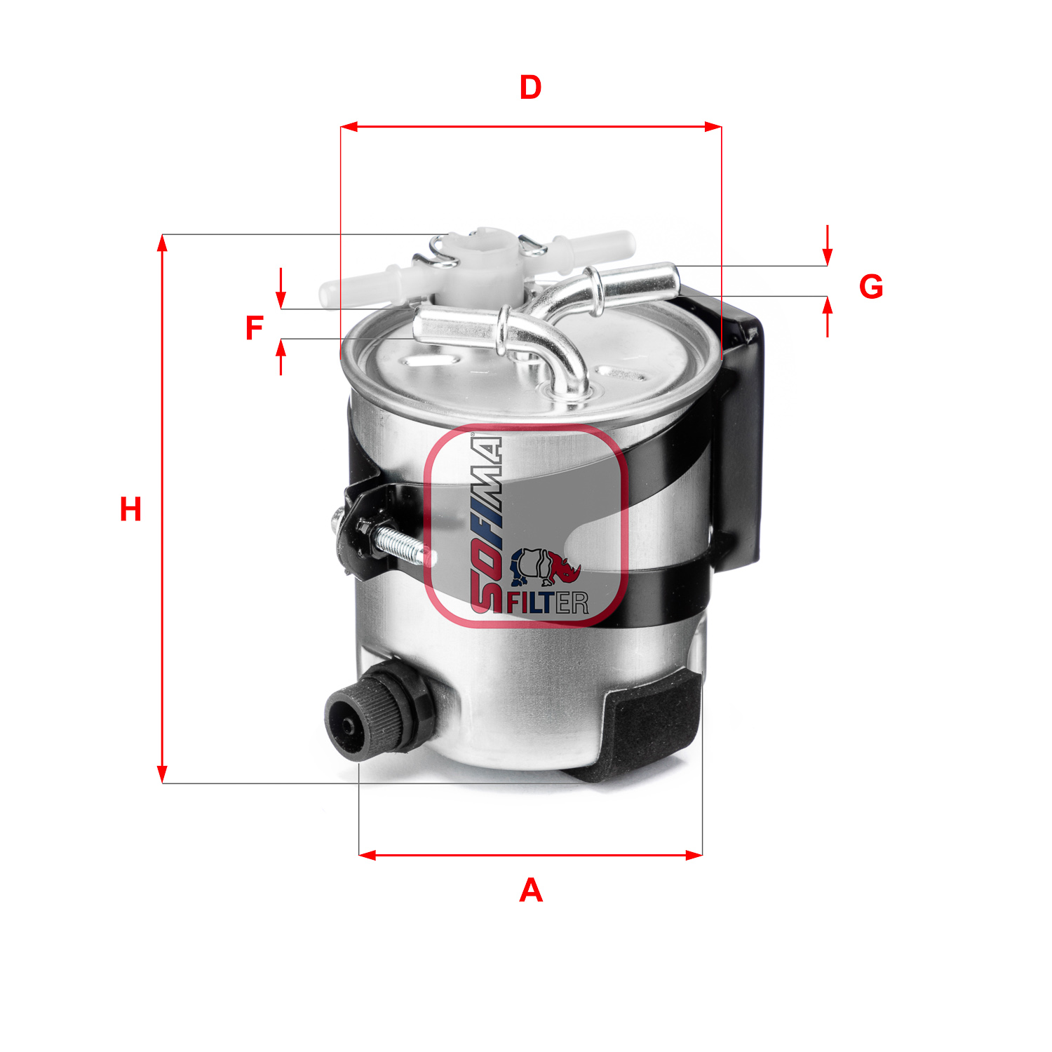 Brandstoffilter Sofima S 5418 GC