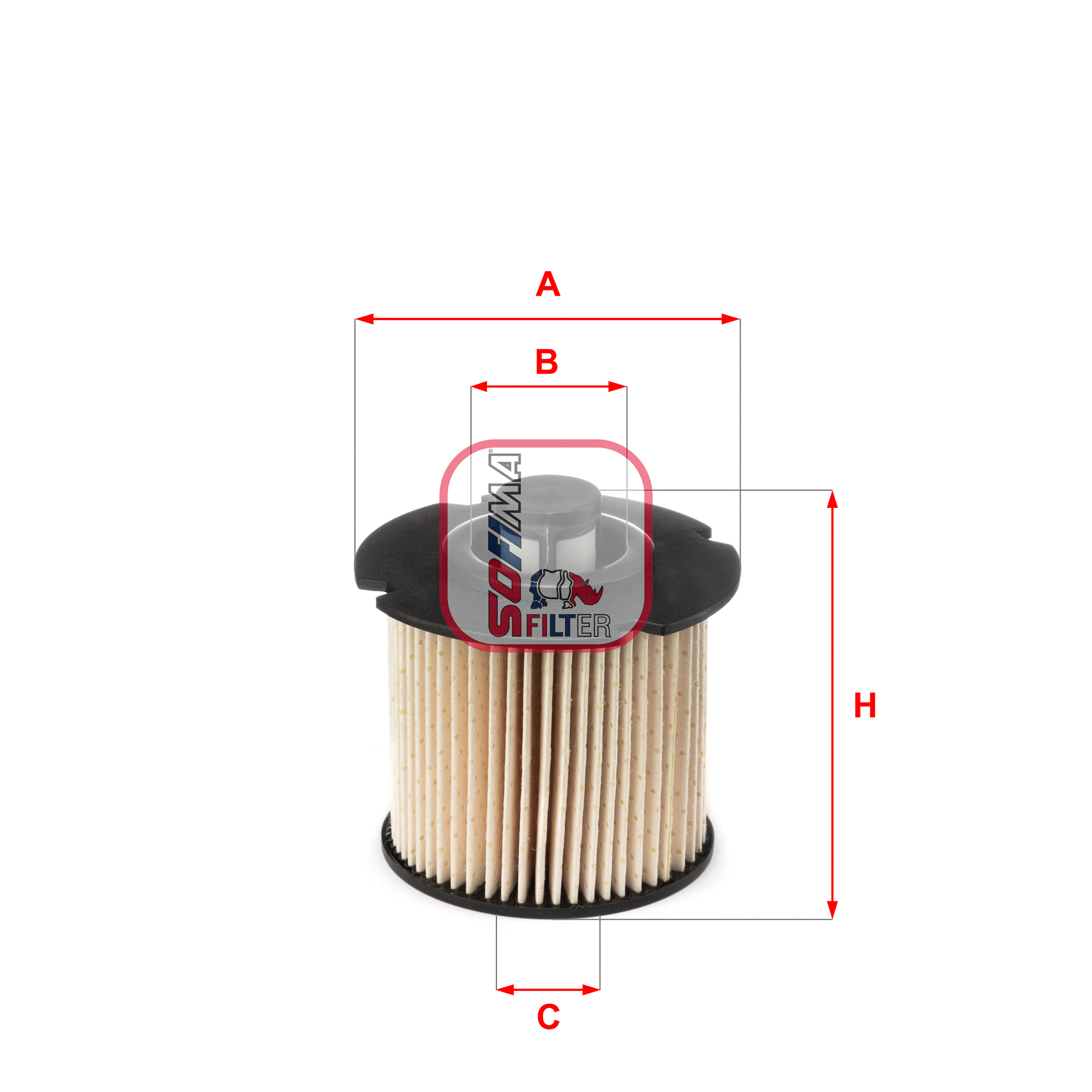 Brandstoffilter Sofima S 6104 NE