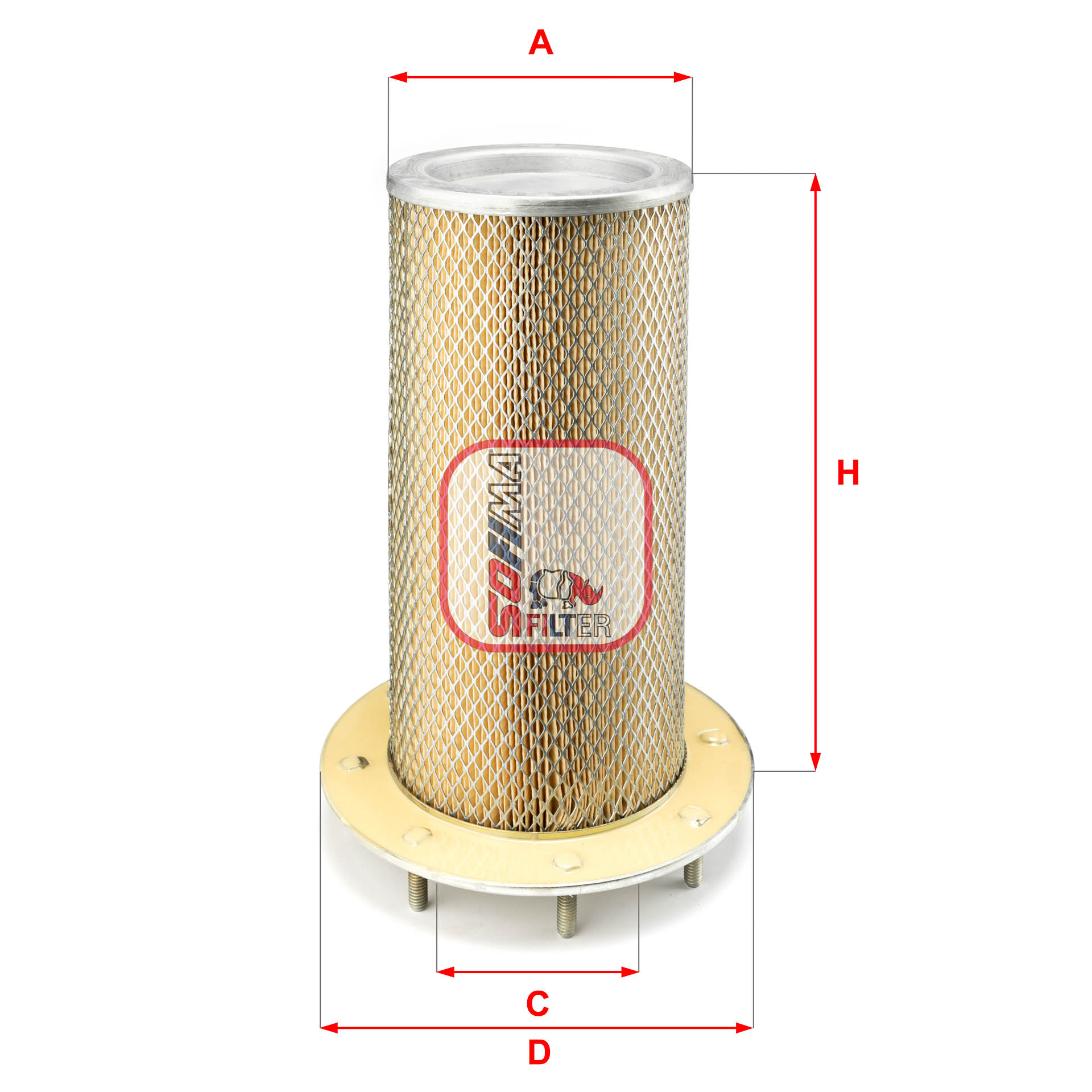 Luchtfilter Sofima S 6350 A