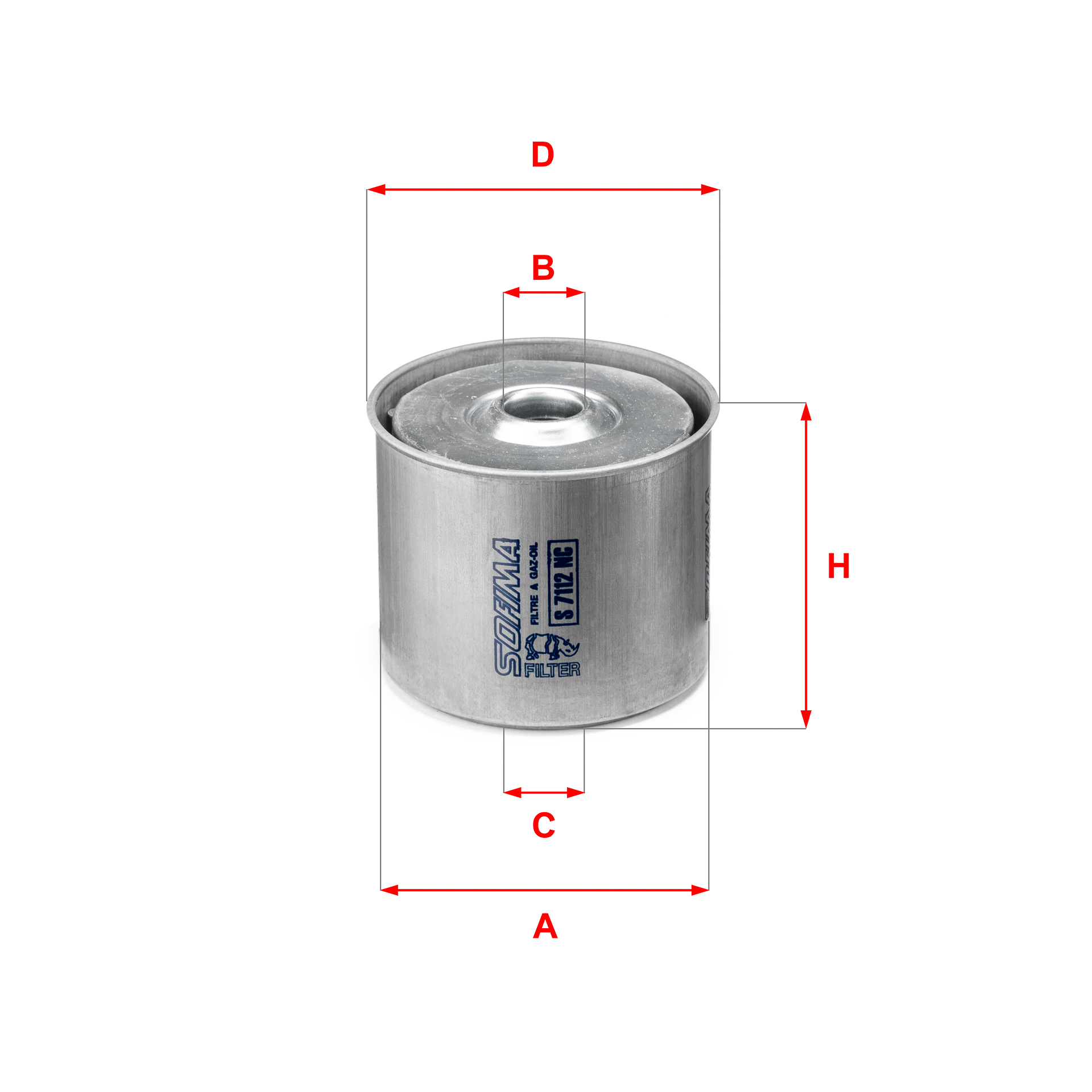 Brandstoffilter Sofima S 7112 NC