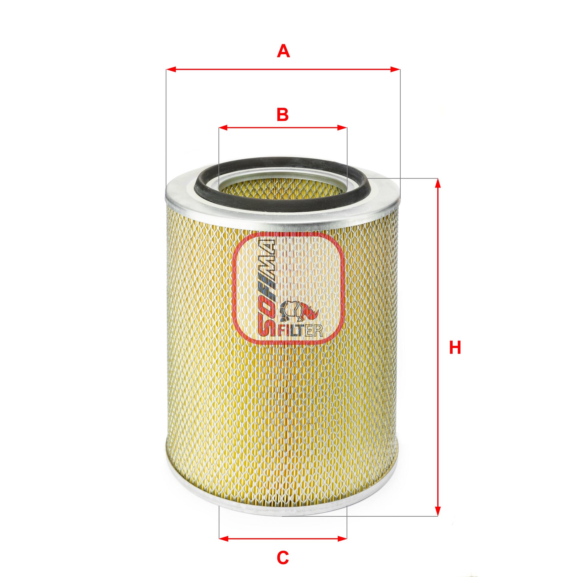 Luchtfilter Sofima S 7183 A