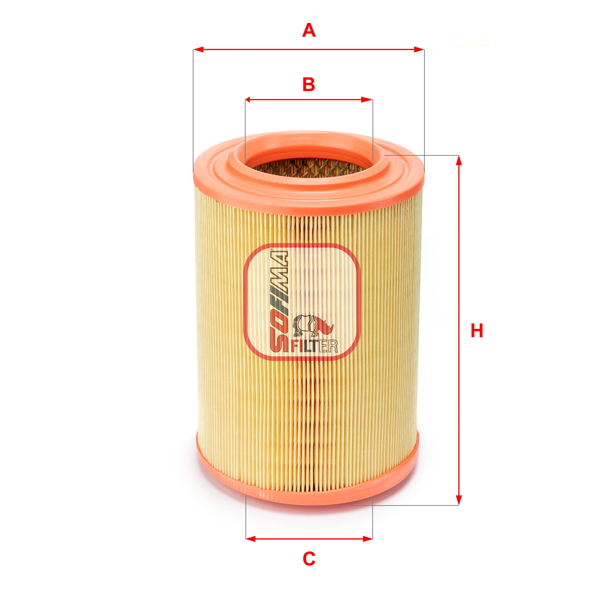 Luchtfilter Sofima S 7195 A