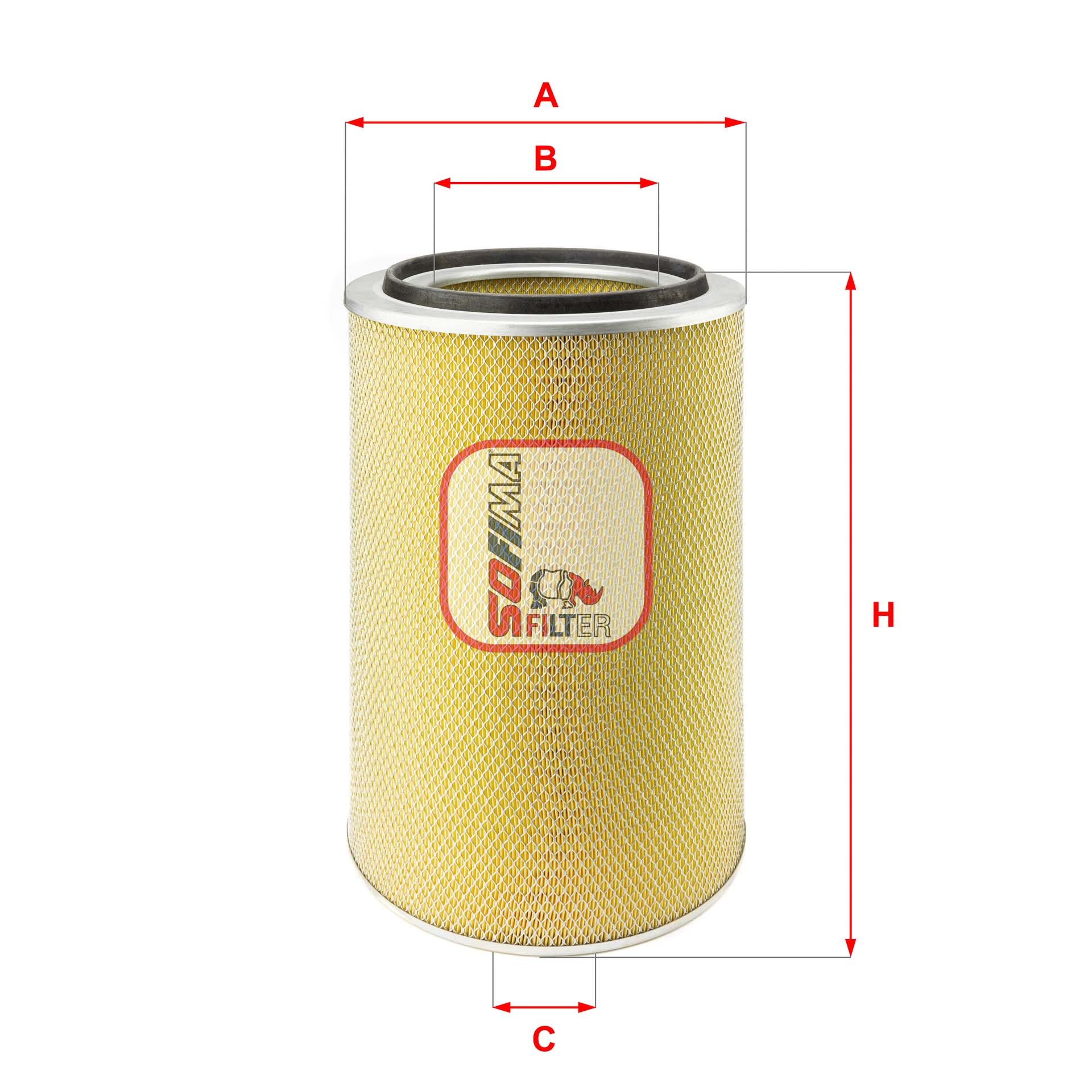 Luchtfilter Sofima S 7213 A
