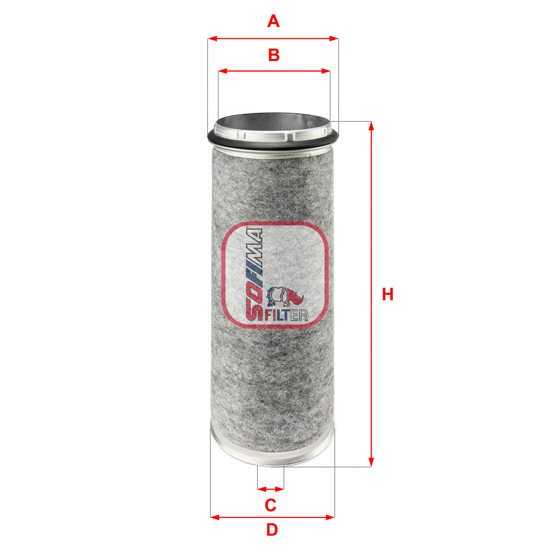 Luchtfilter Sofima S 7288 A