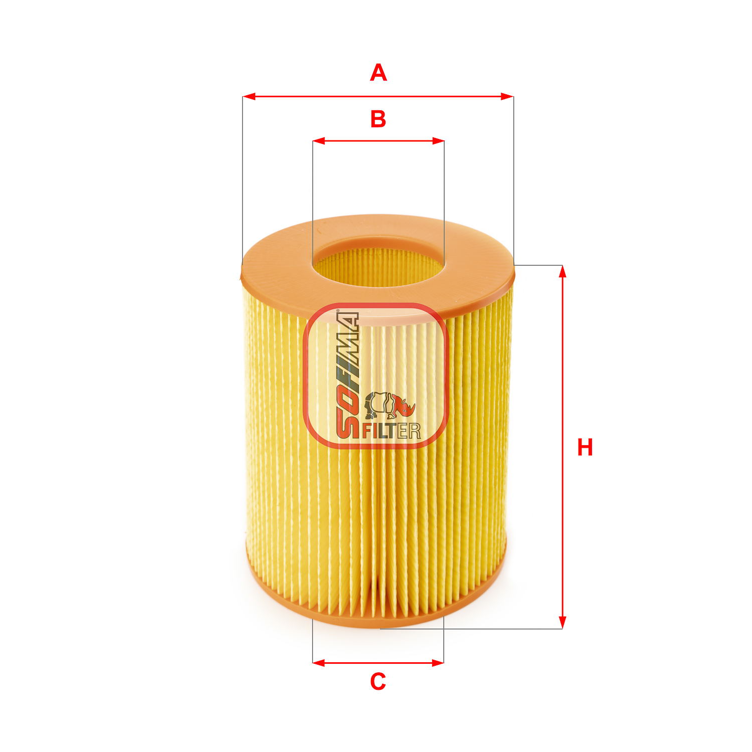 Luchtfilter Sofima S 7355 A