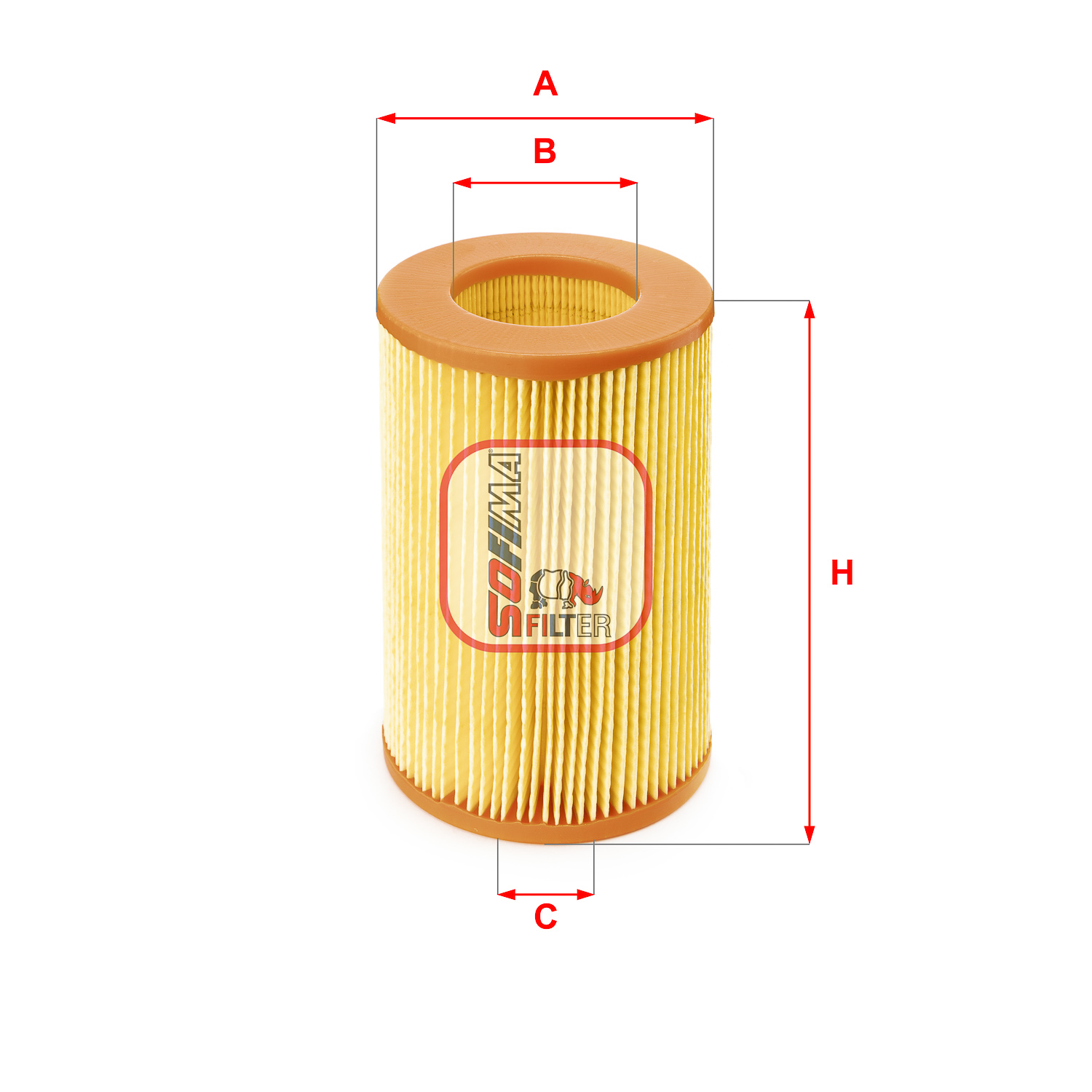 Luchtfilter Sofima S 7386 A