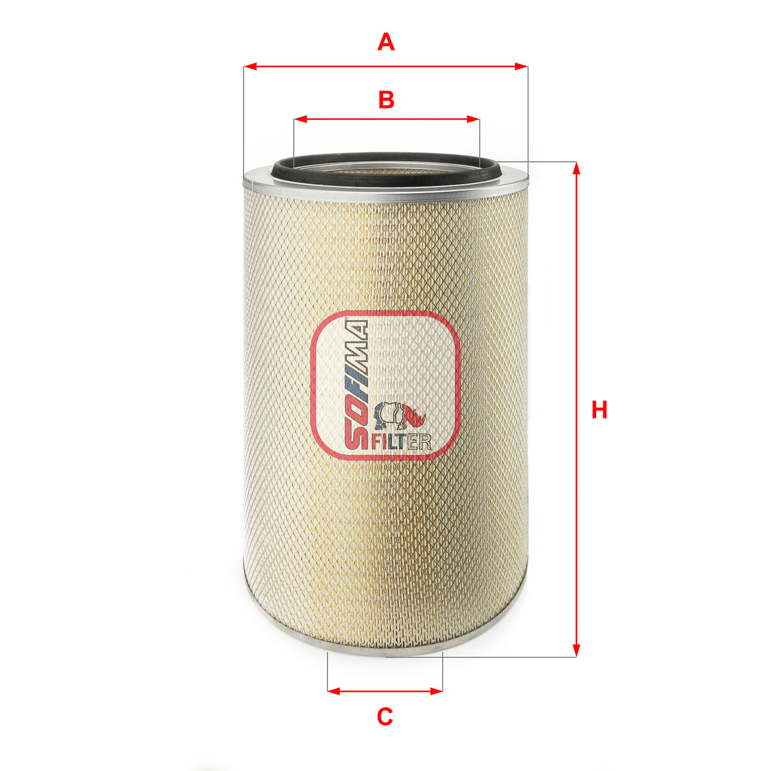 Luchtfilter Sofima S 7544 A