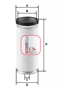 Oliefilter Sofima S 7561 A
