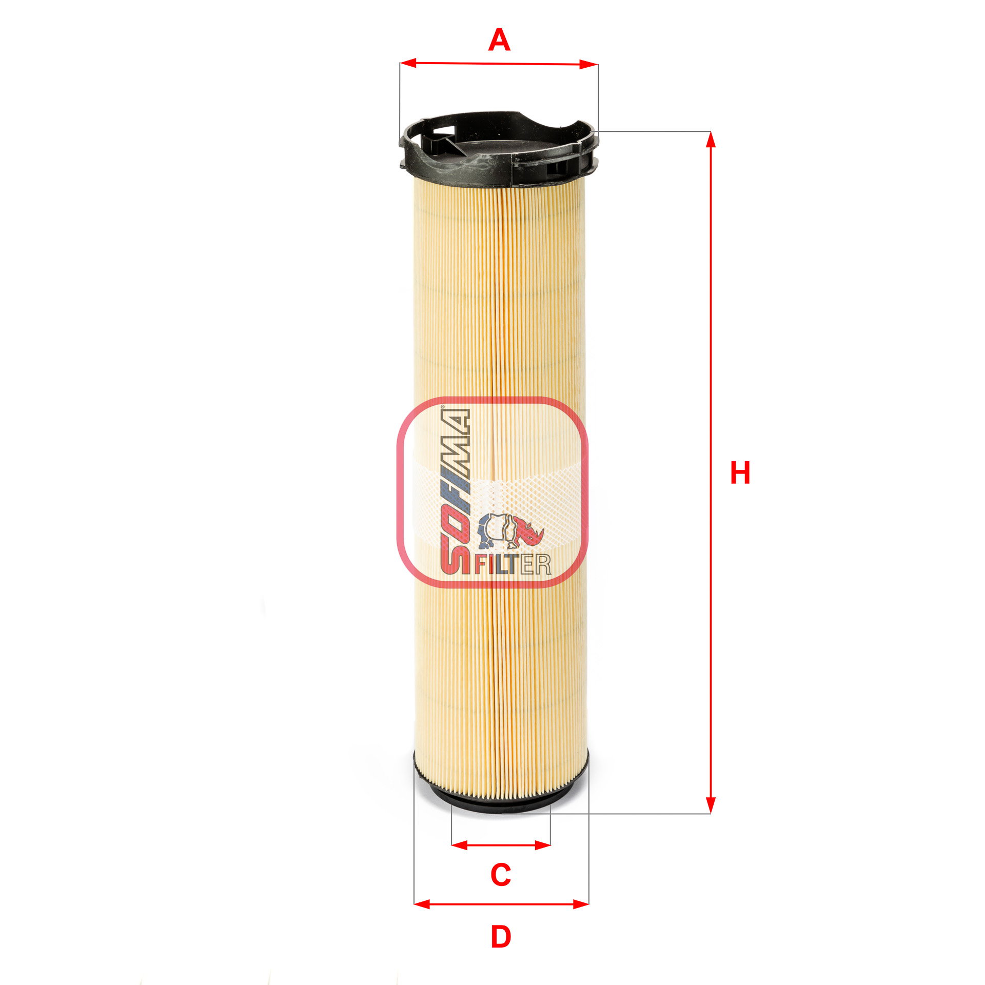 Luchtfilter Sofima S 7586 A