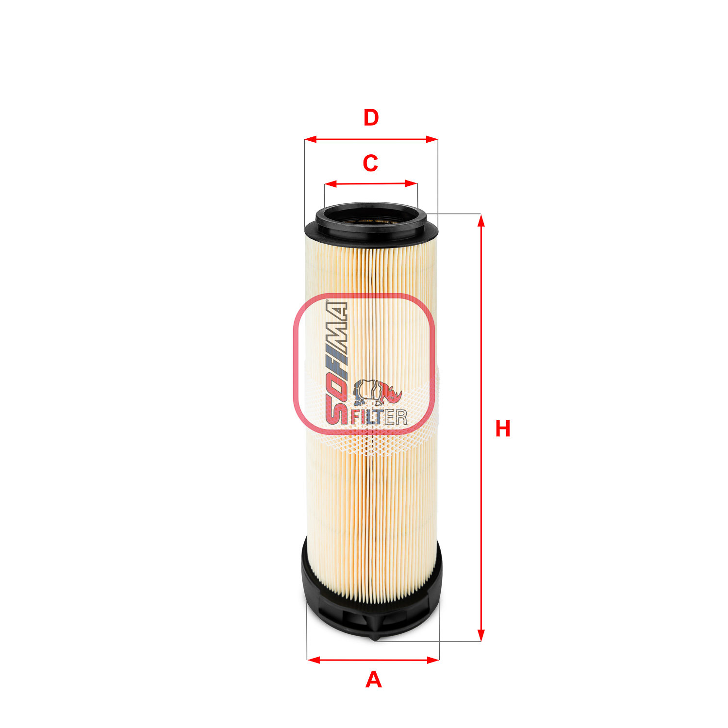 Luchtfilter Sofima S 7596 A
