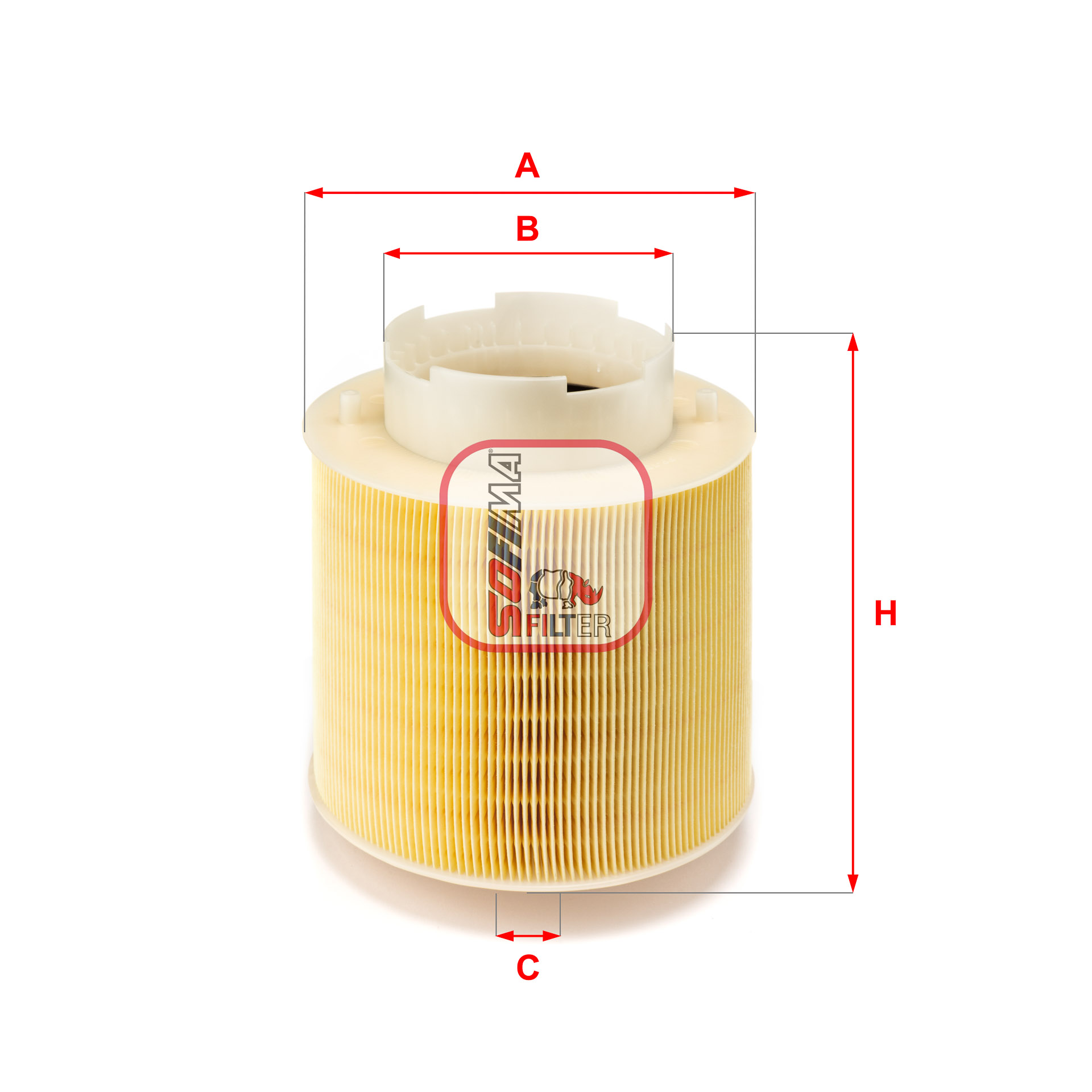 Luchtfilter Sofima S 7597 A