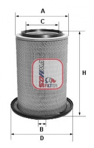 Luchtfilter Sofima S 7609 A