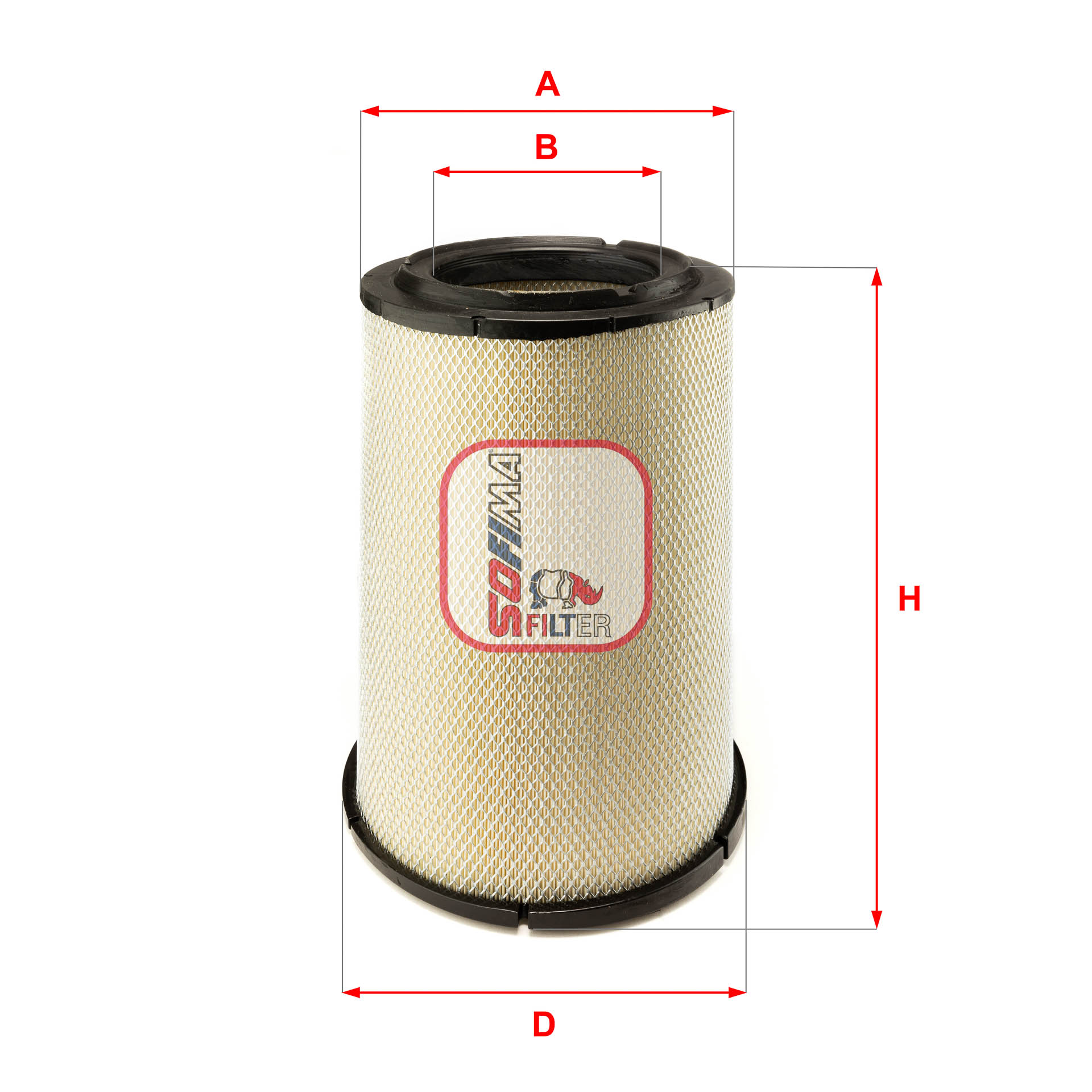 Luchtfilter Sofima S 7642 A