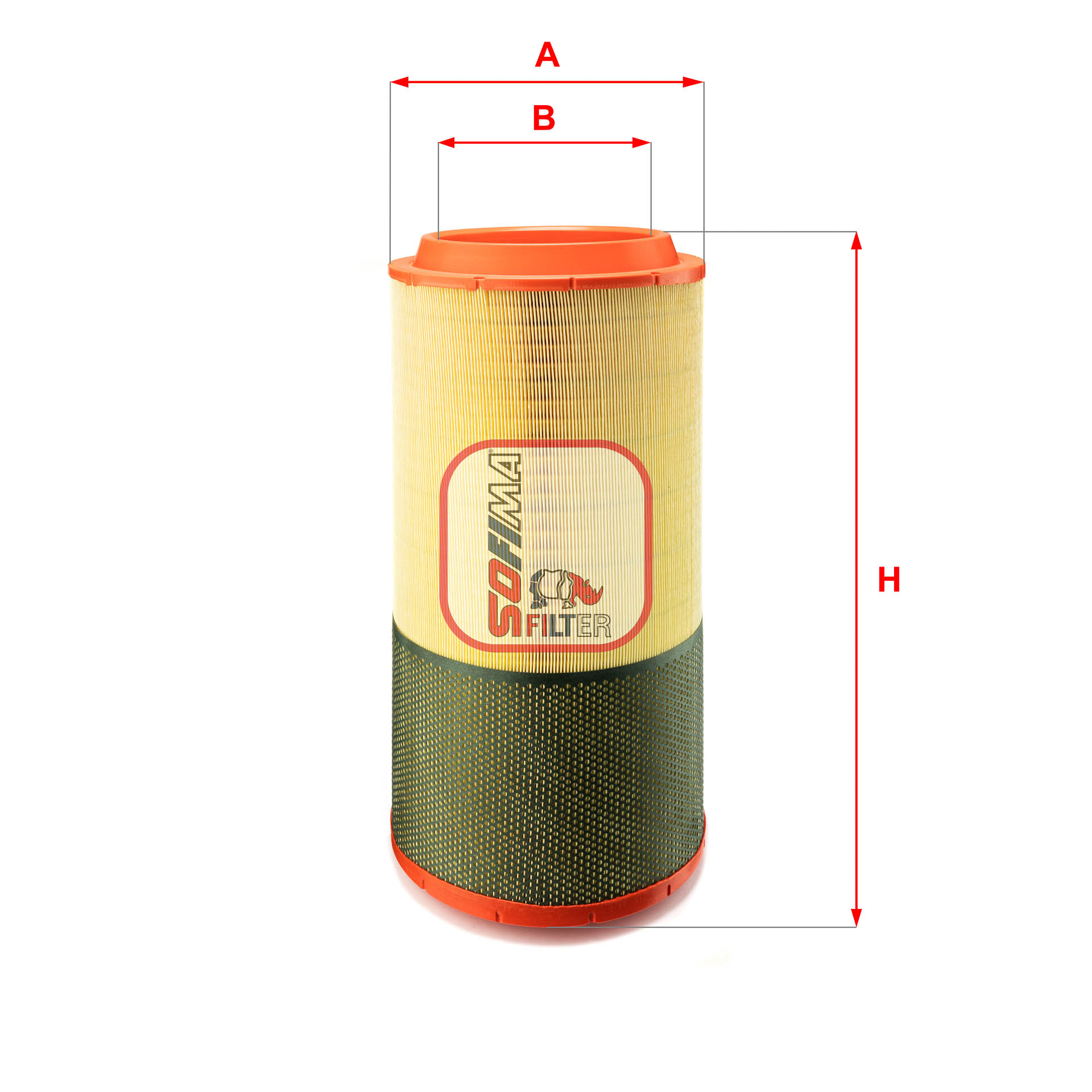 Luchtfilter Sofima S 7644 A
