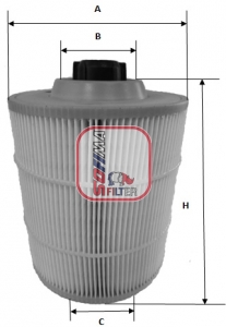 Luchtfilter Sofima S 7A00 A