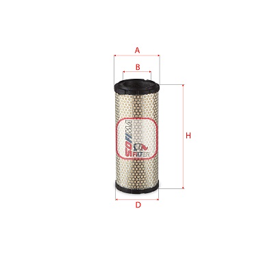 Luchtfilter Sofima S 7A02 A