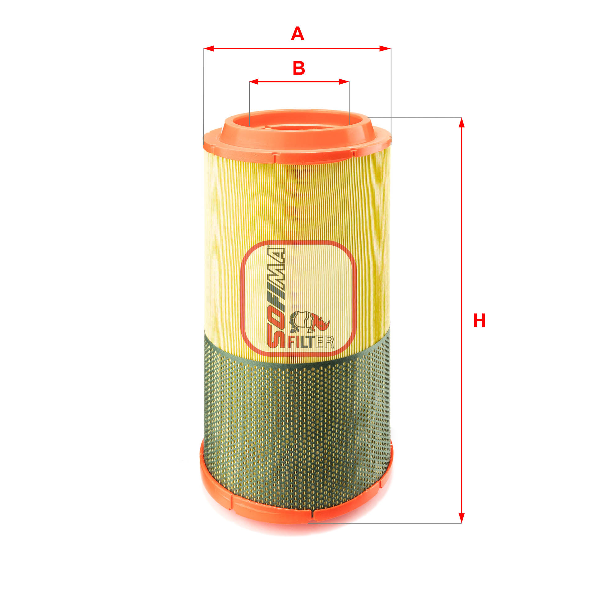Luchtfilter Sofima S 7A23 A