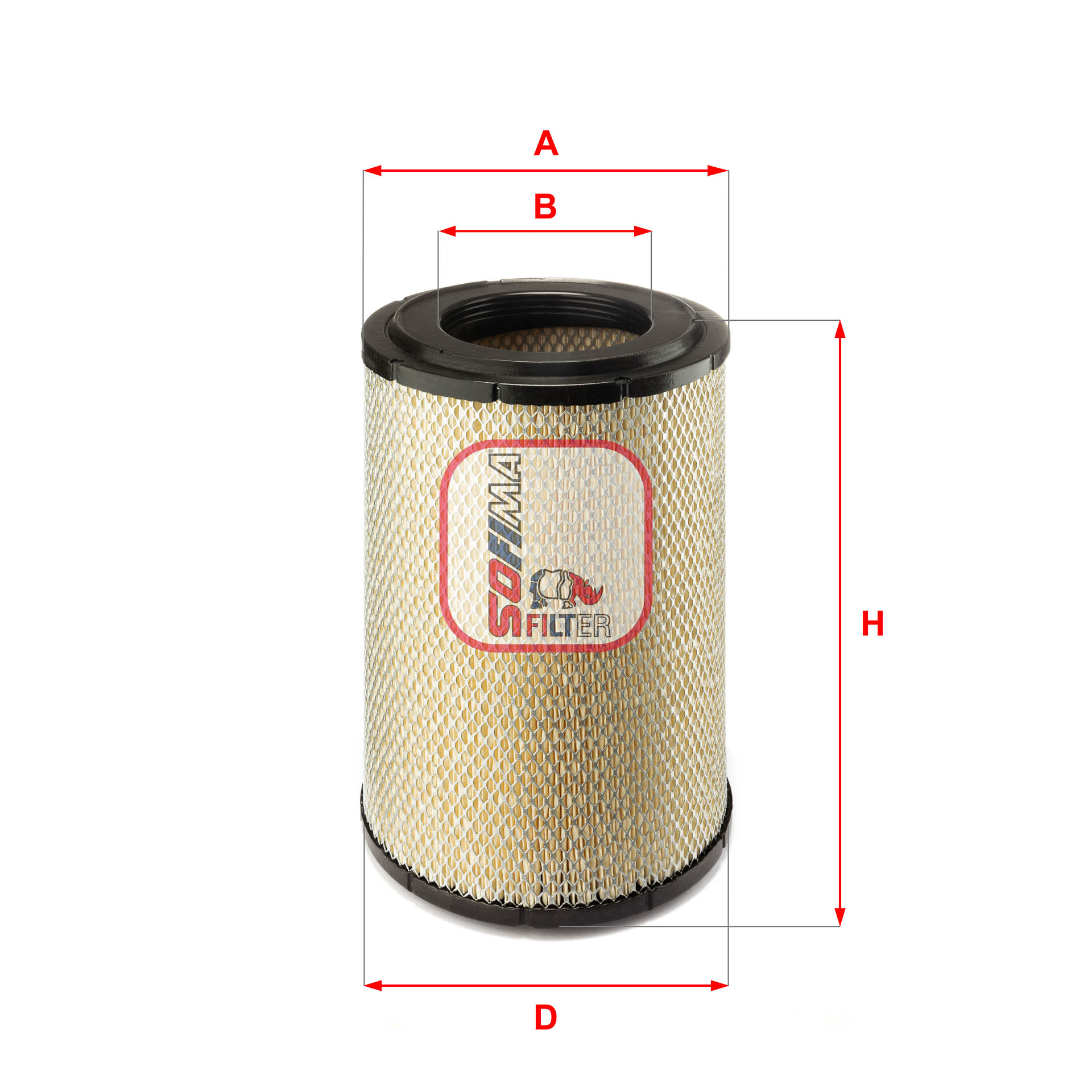 Luchtfilter Sofima S 7A42 A