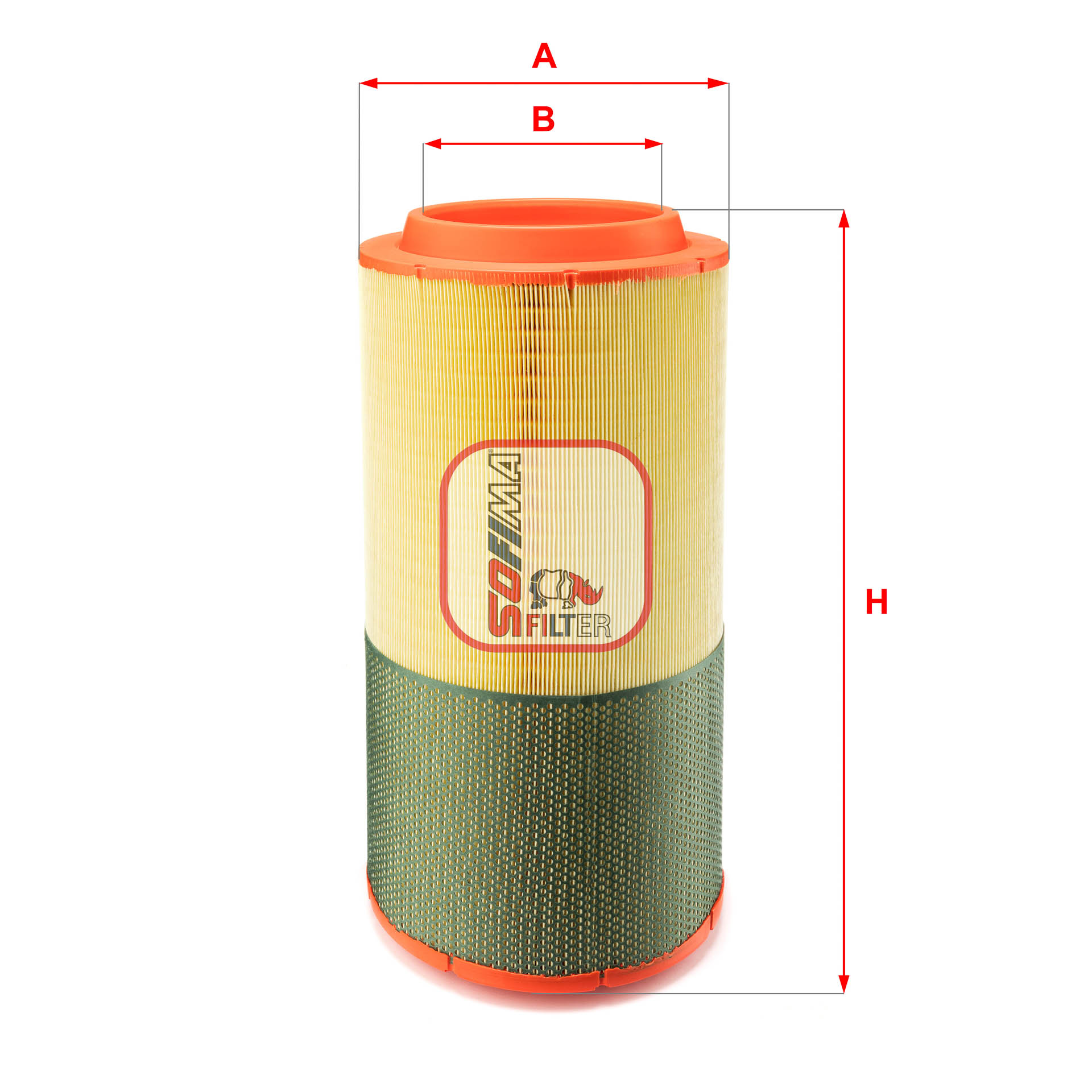 Luchtfilter Sofima S 7A50 A