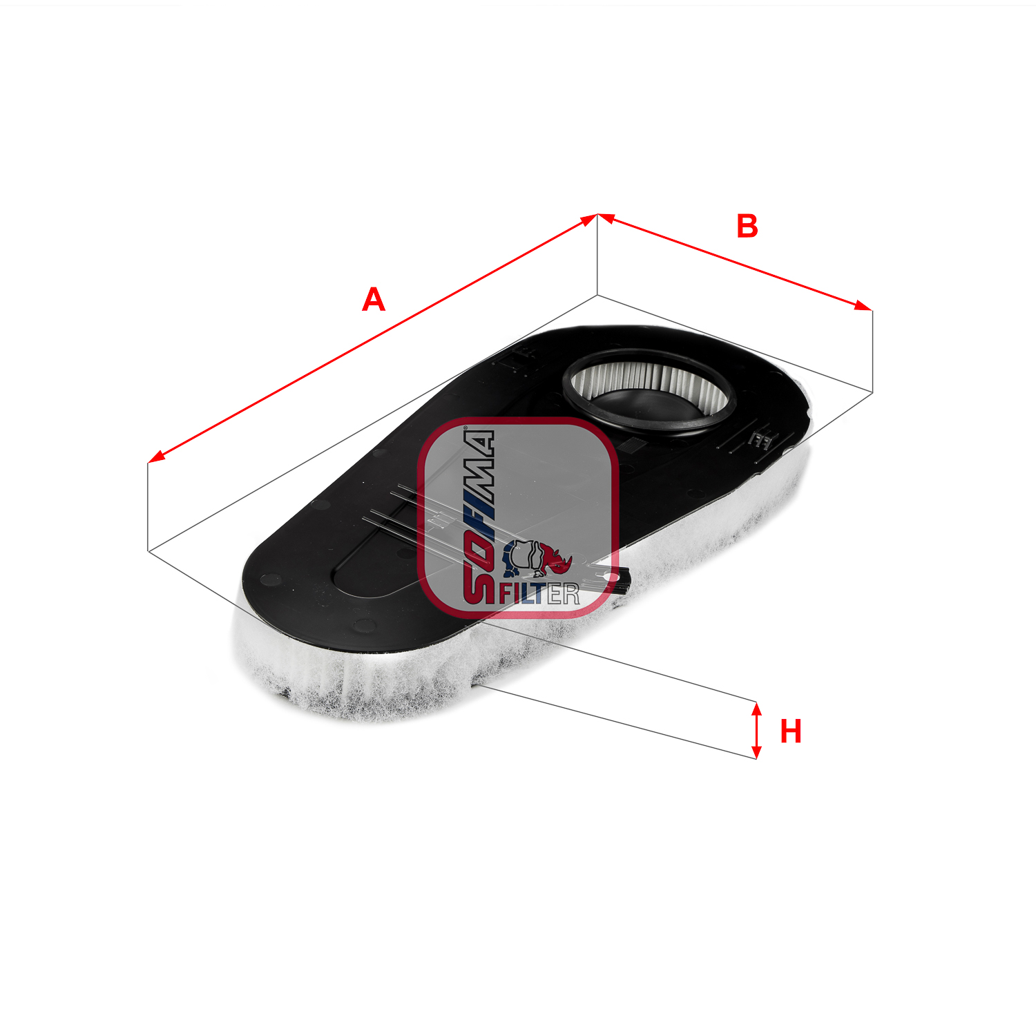Luchtfilter Sofima S 7A97 A